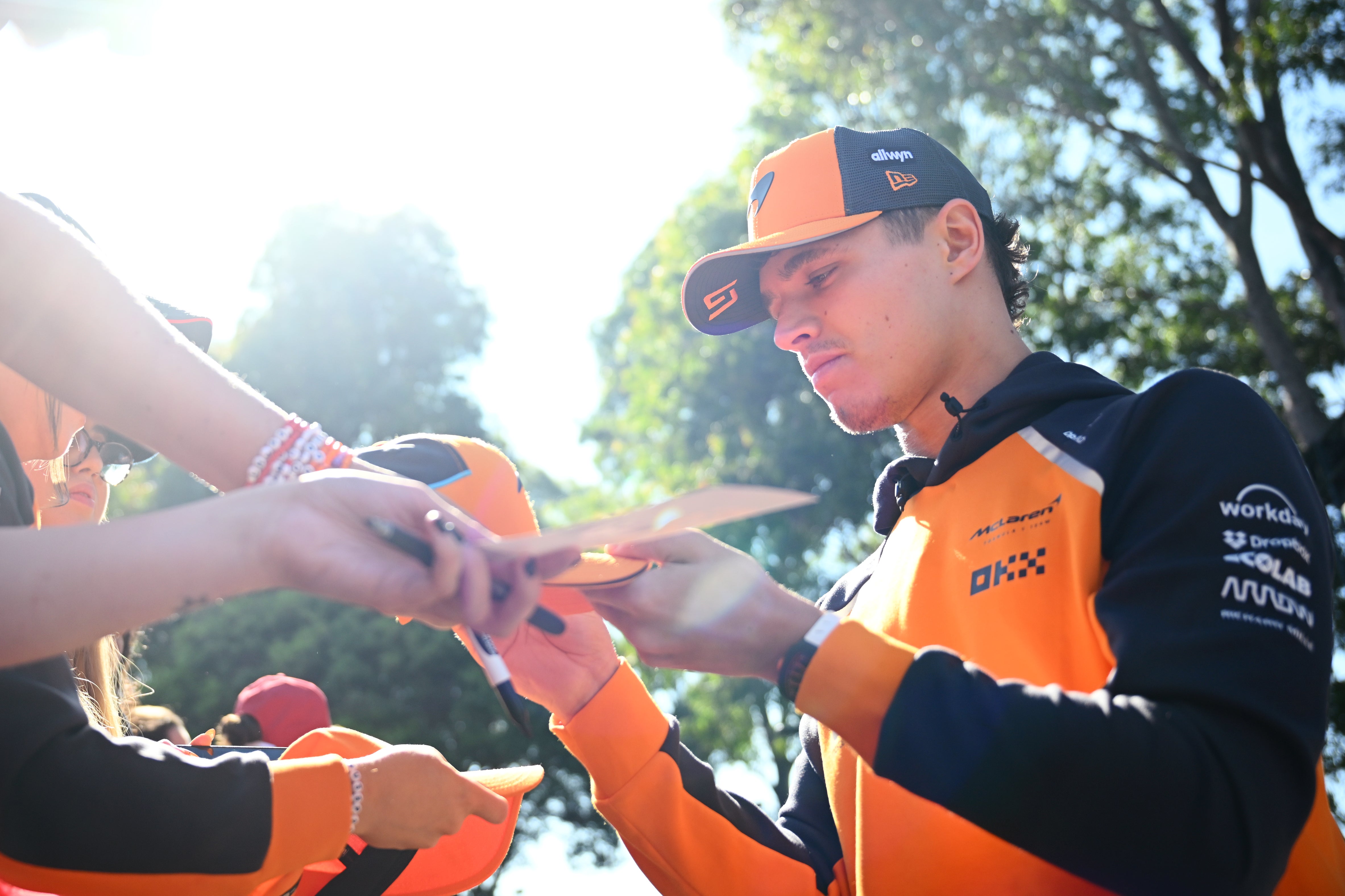 Norris has always been a popular driver