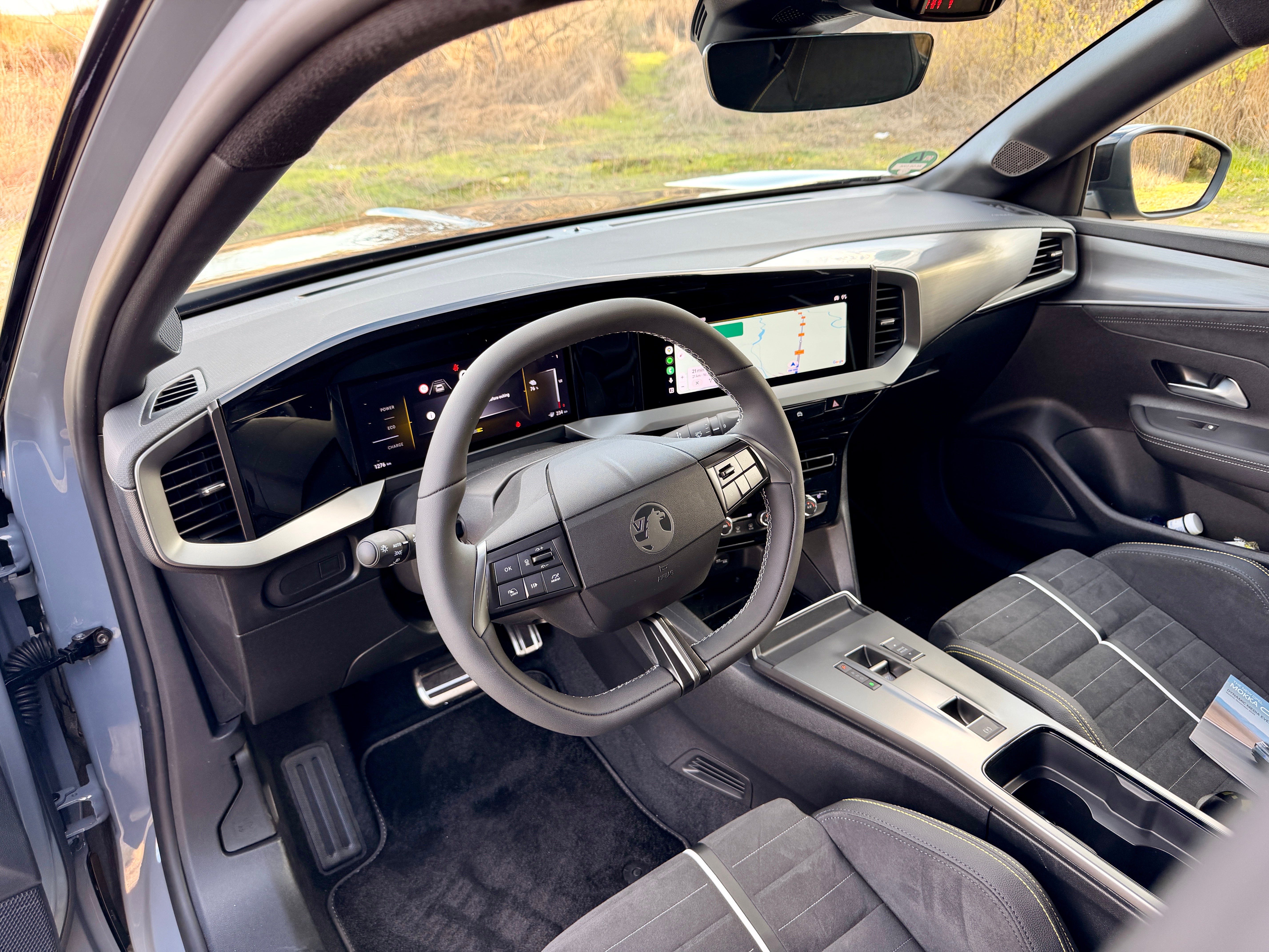 The interior of the Vauxhall Mokka GSE doesn't feel special enough for a range-topping sports model