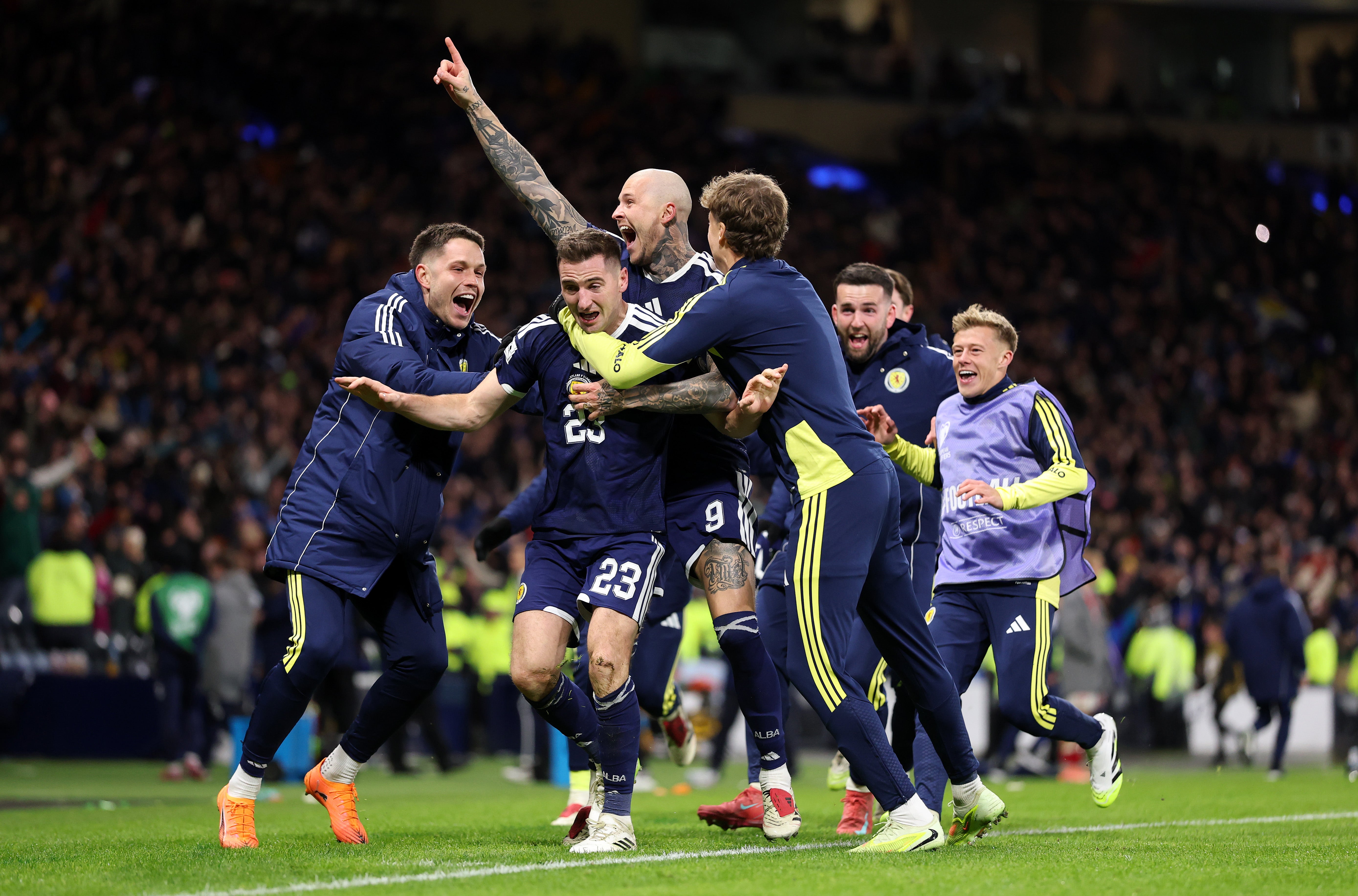 Scotland vs Denmark live: Steve Clarke’s history-makers book place at 2026 World Cup
