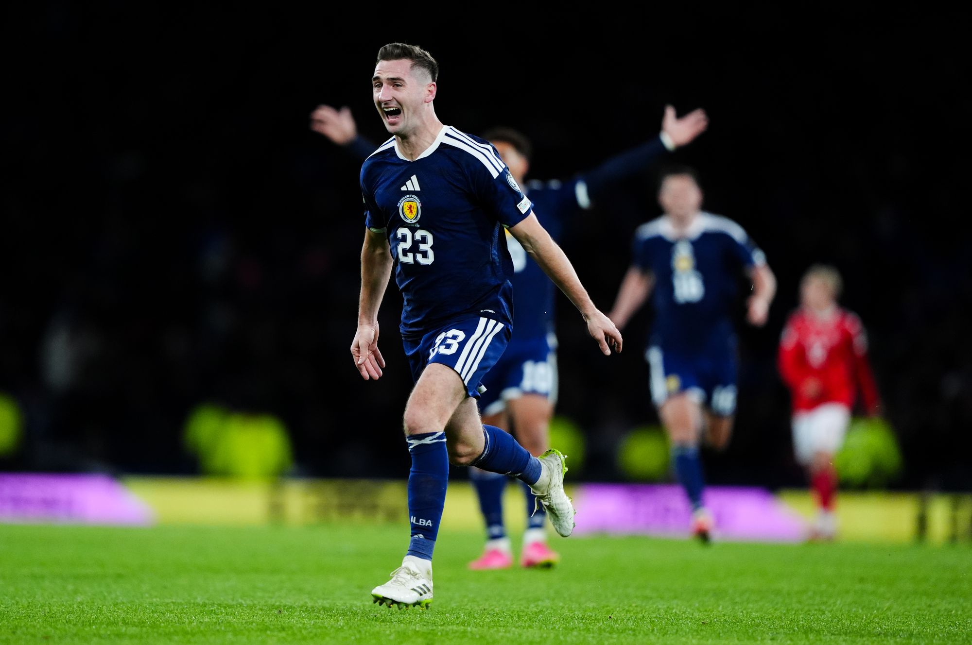 Kenny McLean joked that Tierney’s goal was only the third best of the night