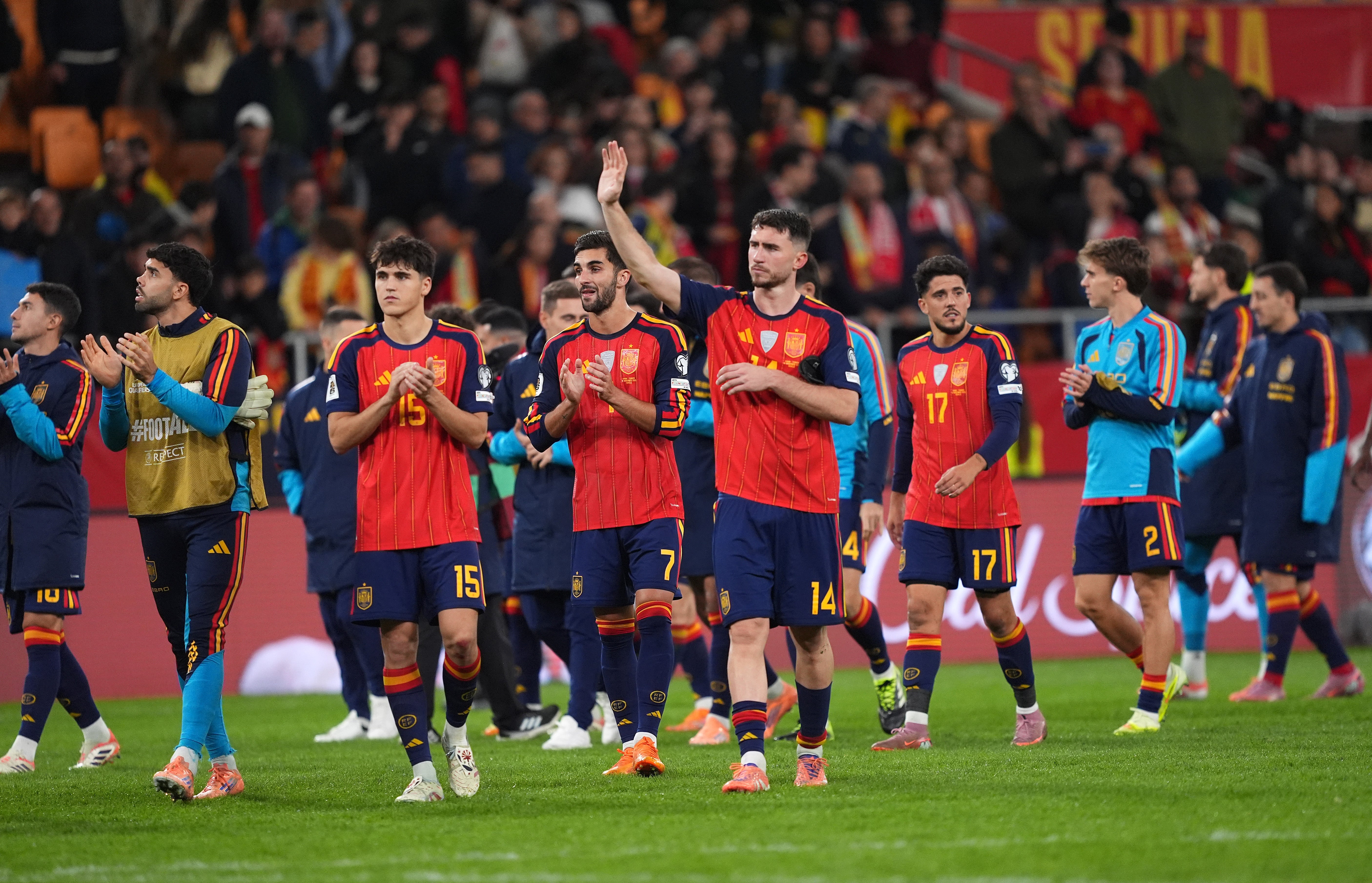 Spain have qualified despite stumbling against Turkey