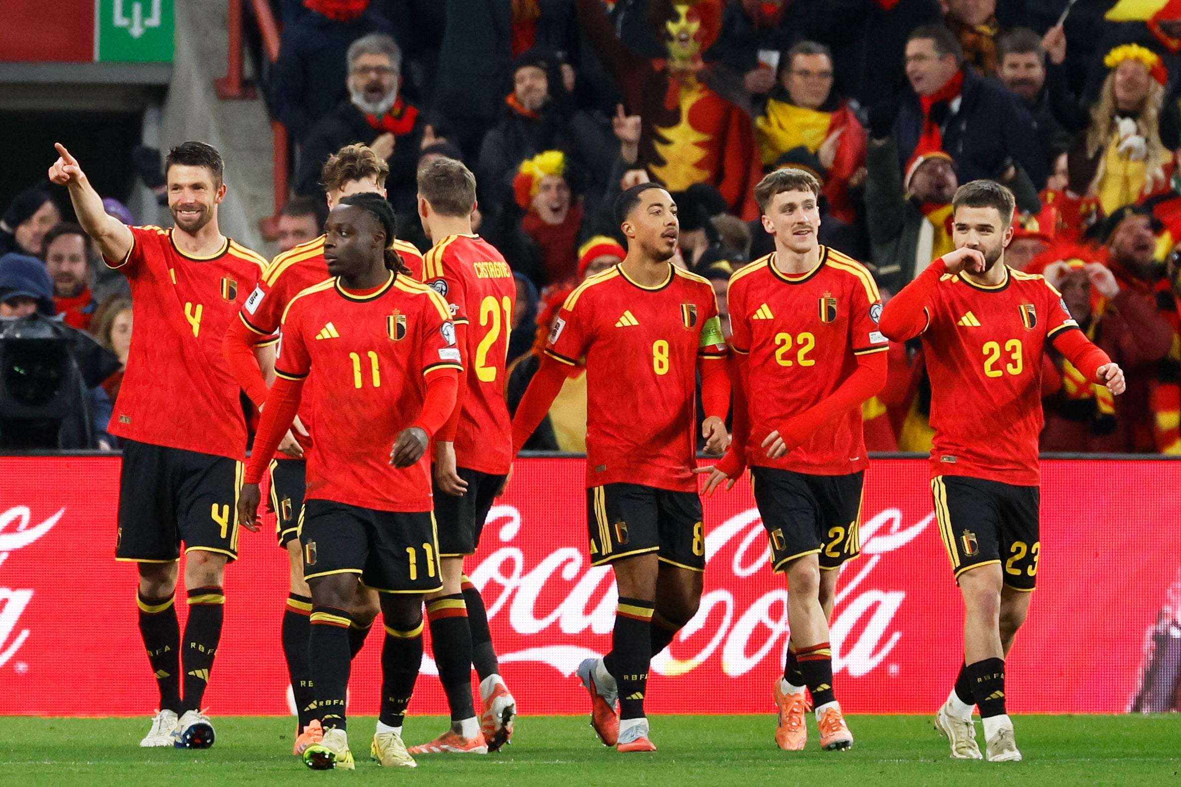 Belgium have booked their place at next summer’s finals