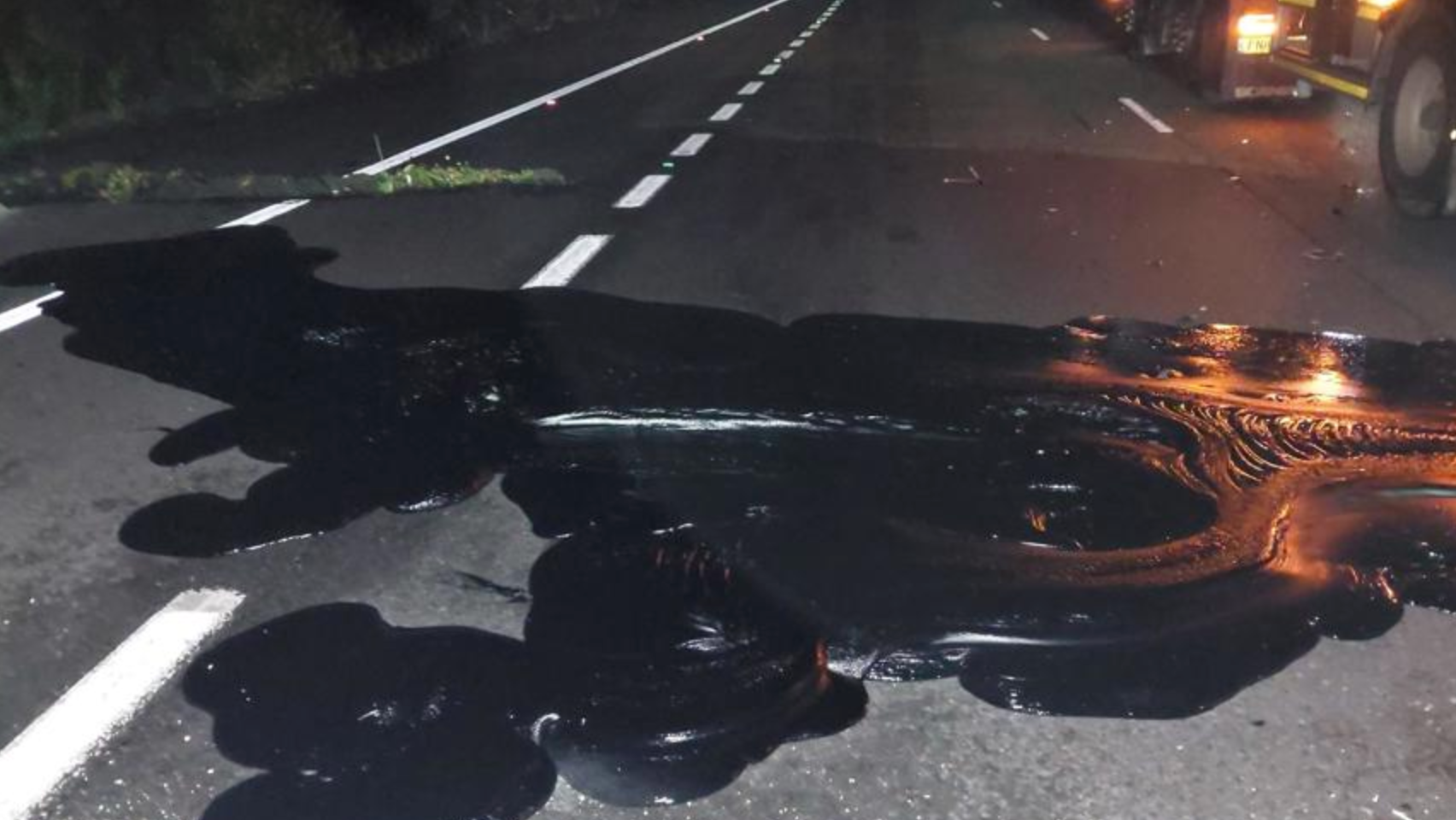 The affected lanes will remain closed until they have been planed and resurfaced, National Highways said