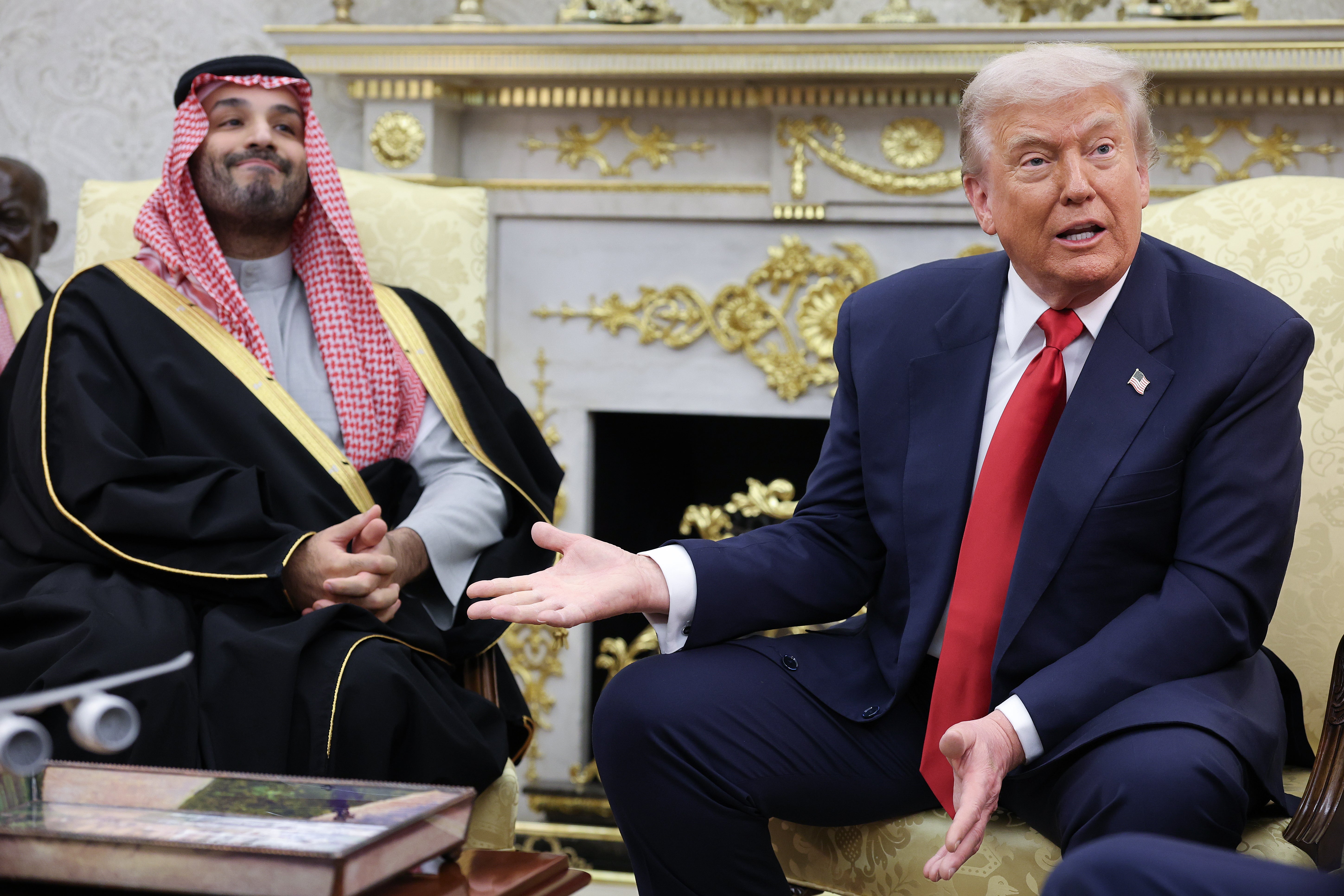 Trump leapt to Mohammed bin Salman’s defence, saying he ‘knew nothing’ about Khashoggi’s murder