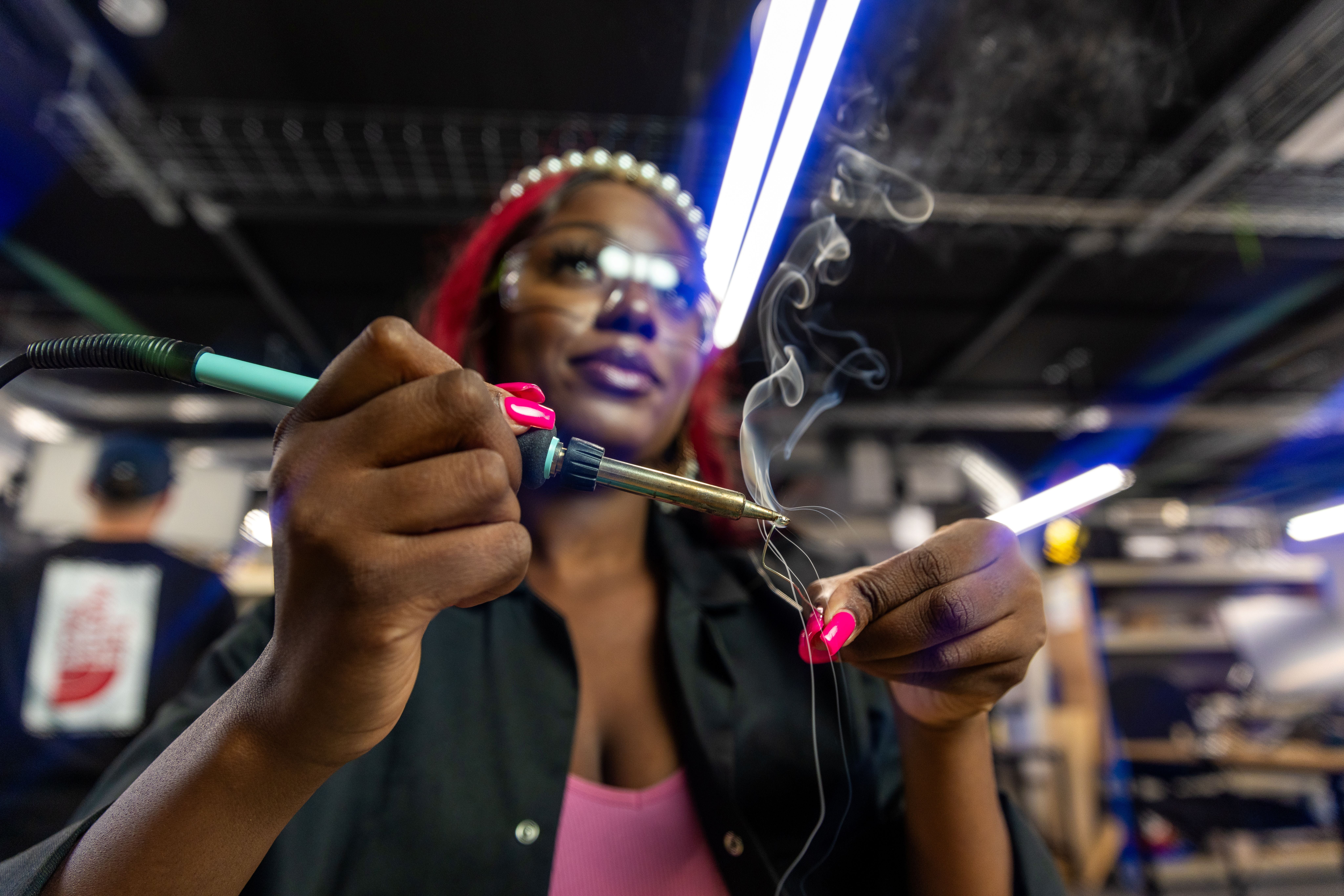 Ms Bambara-Abban struggled at first with feeling isolated due to a lack of women in her class