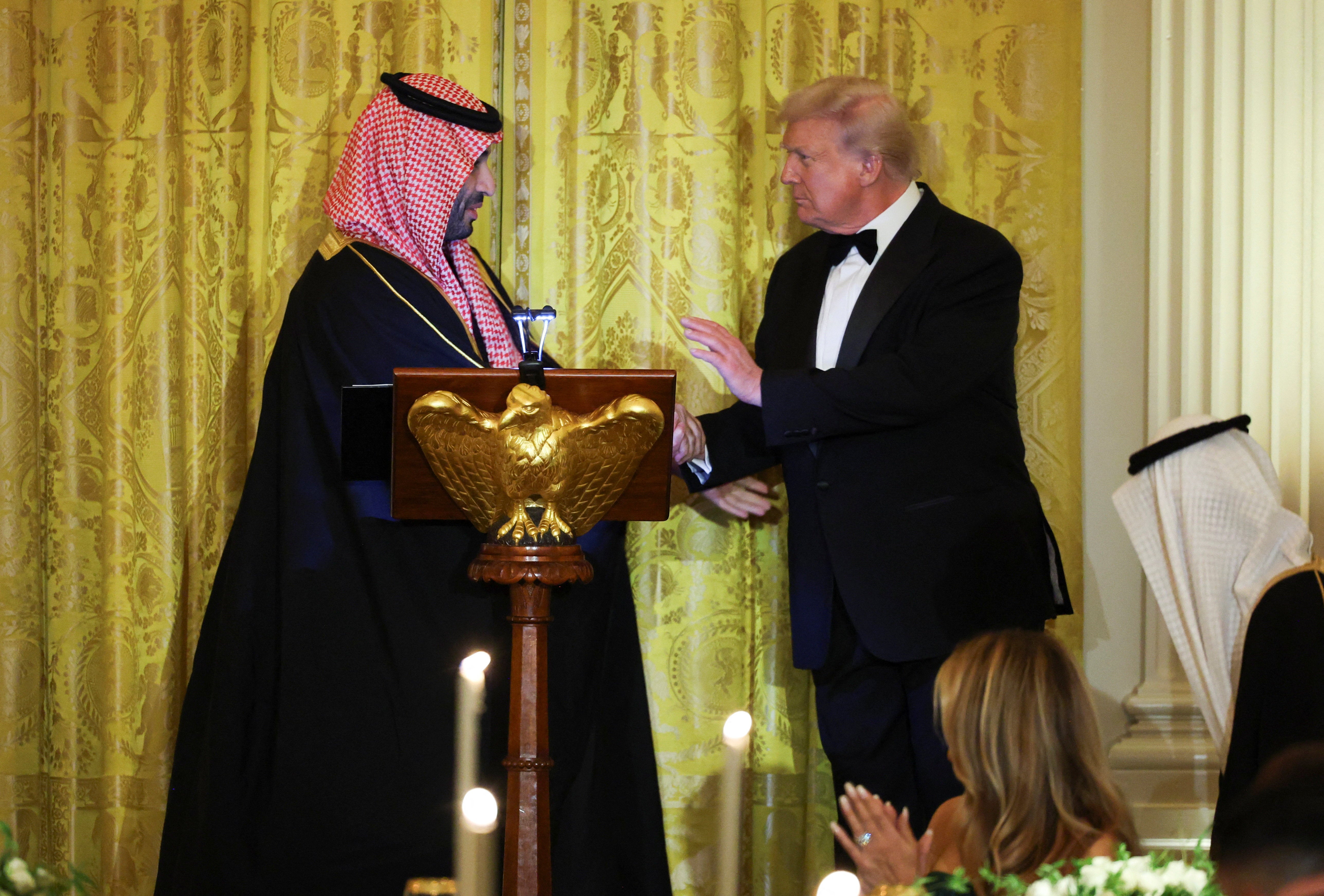 Trump announced the country’s new status at a black tie dinner to honor Saudi Arabia’s prime minister and de facto ruler, Crown Prince Mohammed bin Salman