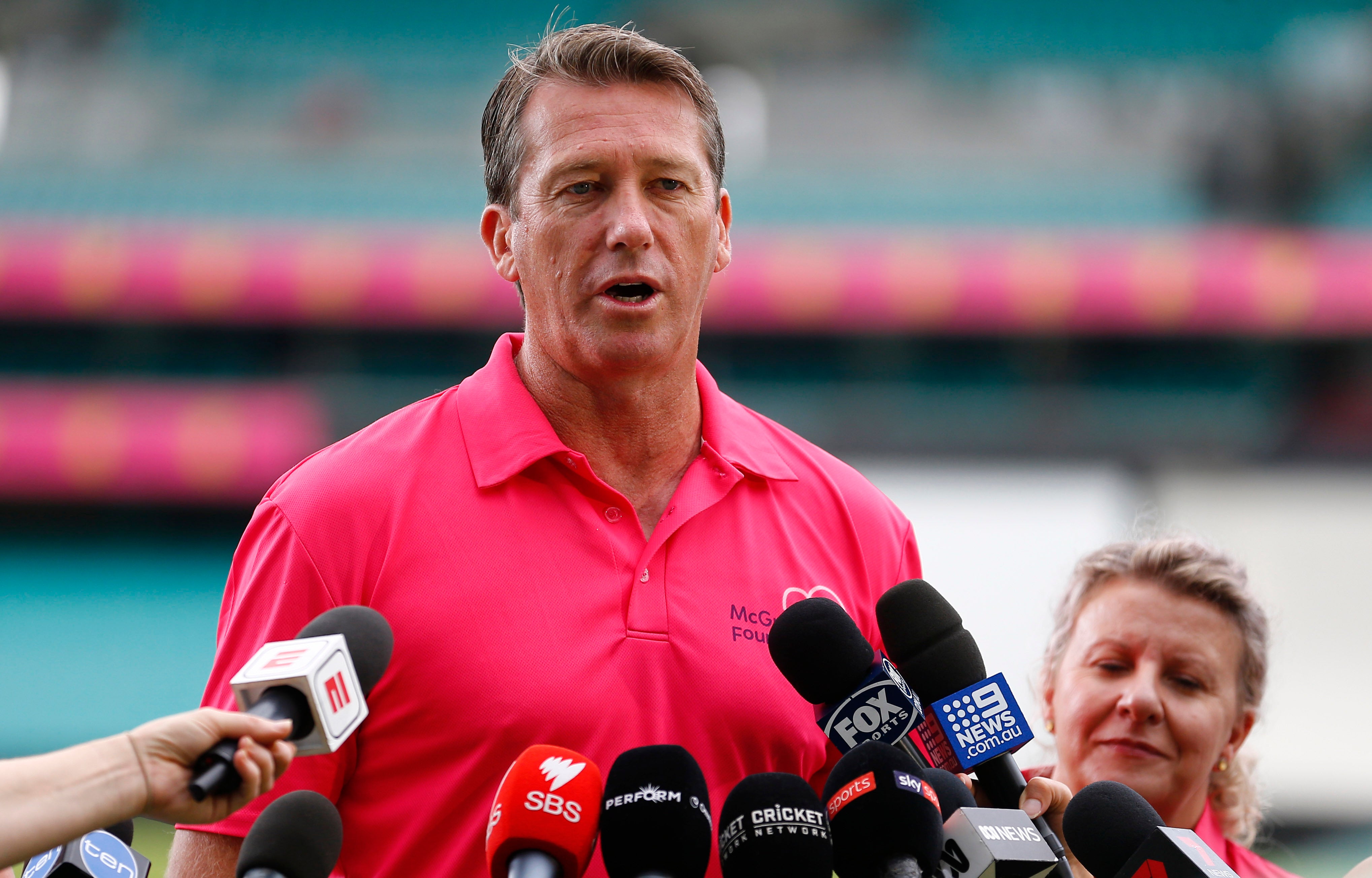 Glenn McGrath has been dropped by tv station ABC two days before the start of the 2025 Ashes series