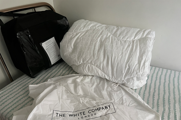 Best duvet for kids IndyBest review The White Company hypoallergenic soft and light breathable duvet