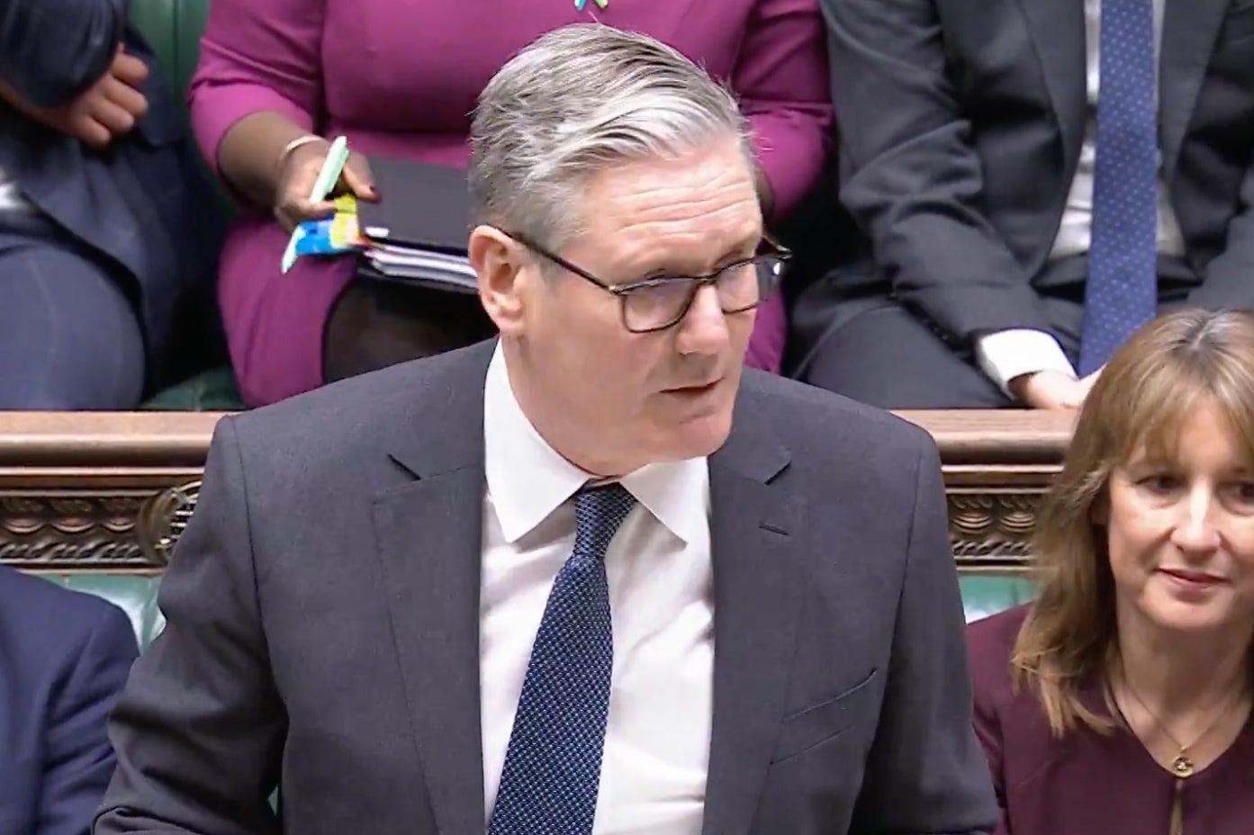 Keir Starmer has refused to rule out hiking income tax for many by freezing the threshold at which workers pay a higher rate
