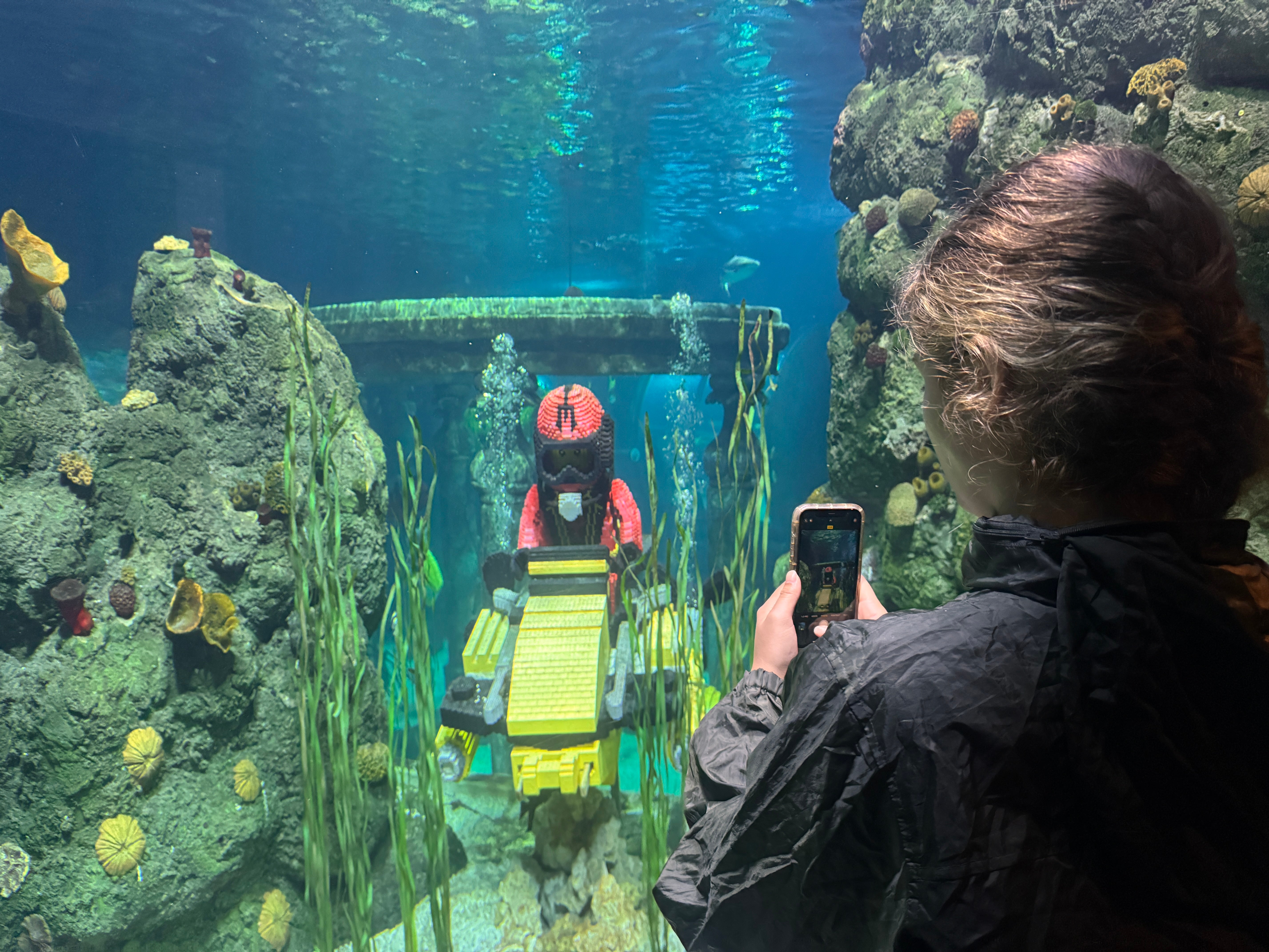 An ‘under the sea creation’ at Billund's Lego World