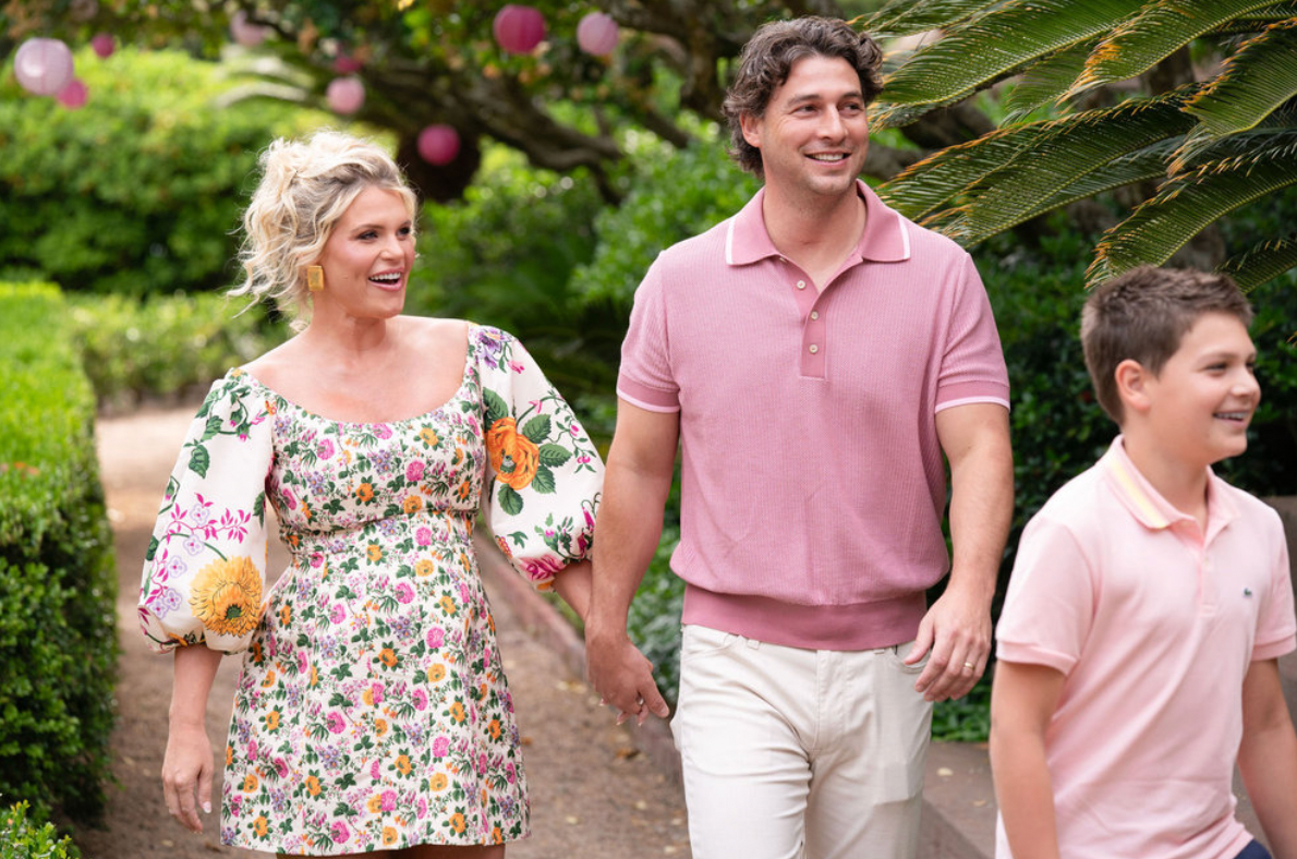 Madison LeCroy, Brett Randle, and her son Hudson on 'Southern Charm'