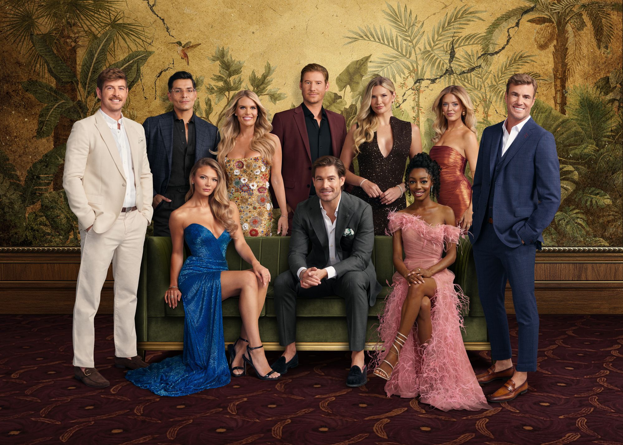 LeCroy (third from left) and the Season 11 cast of 'Southern Charm'