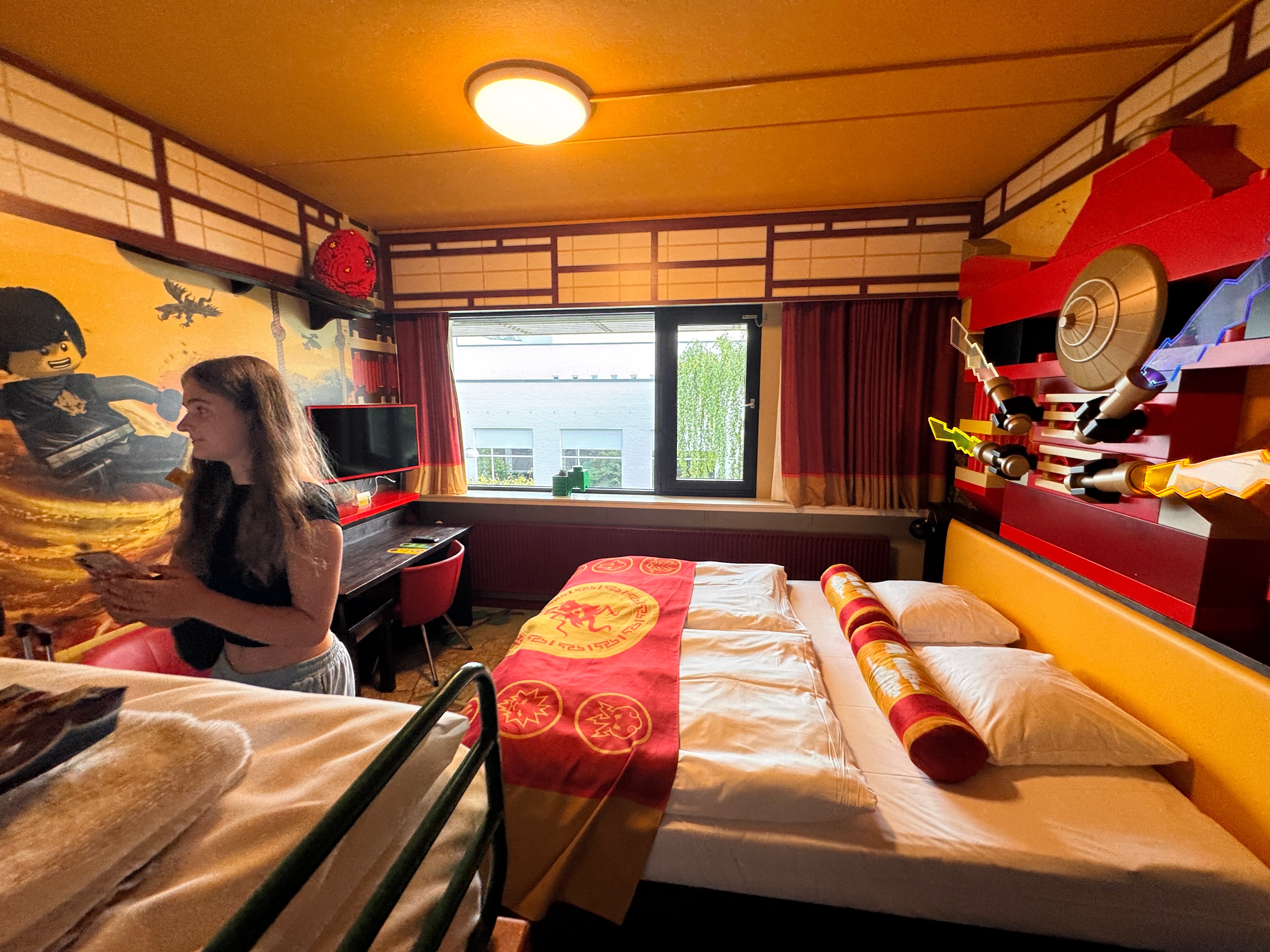 Rooms in the Legoland Hotel are themed