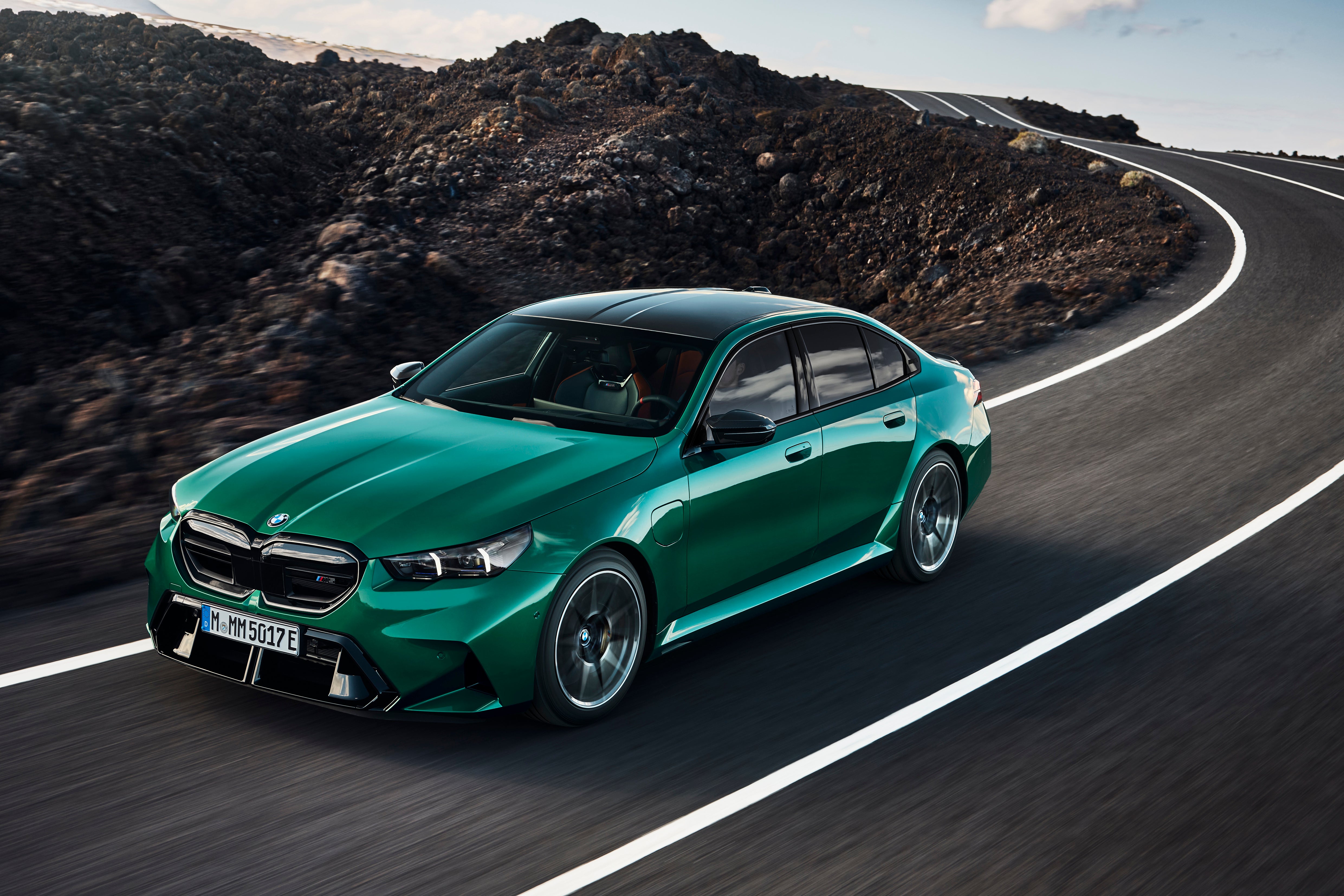 <p>The BMW M5 has been the high-performance halo car of the BMW 5 Series range for decades</p>