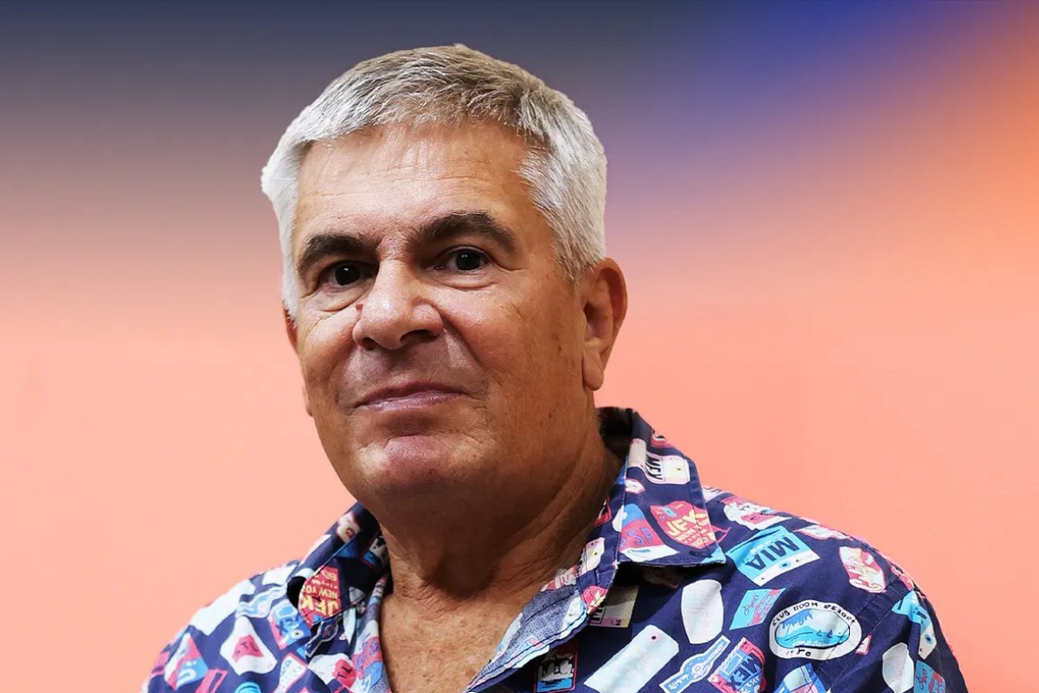 <p>Australian journalist Murray Hunter</p>