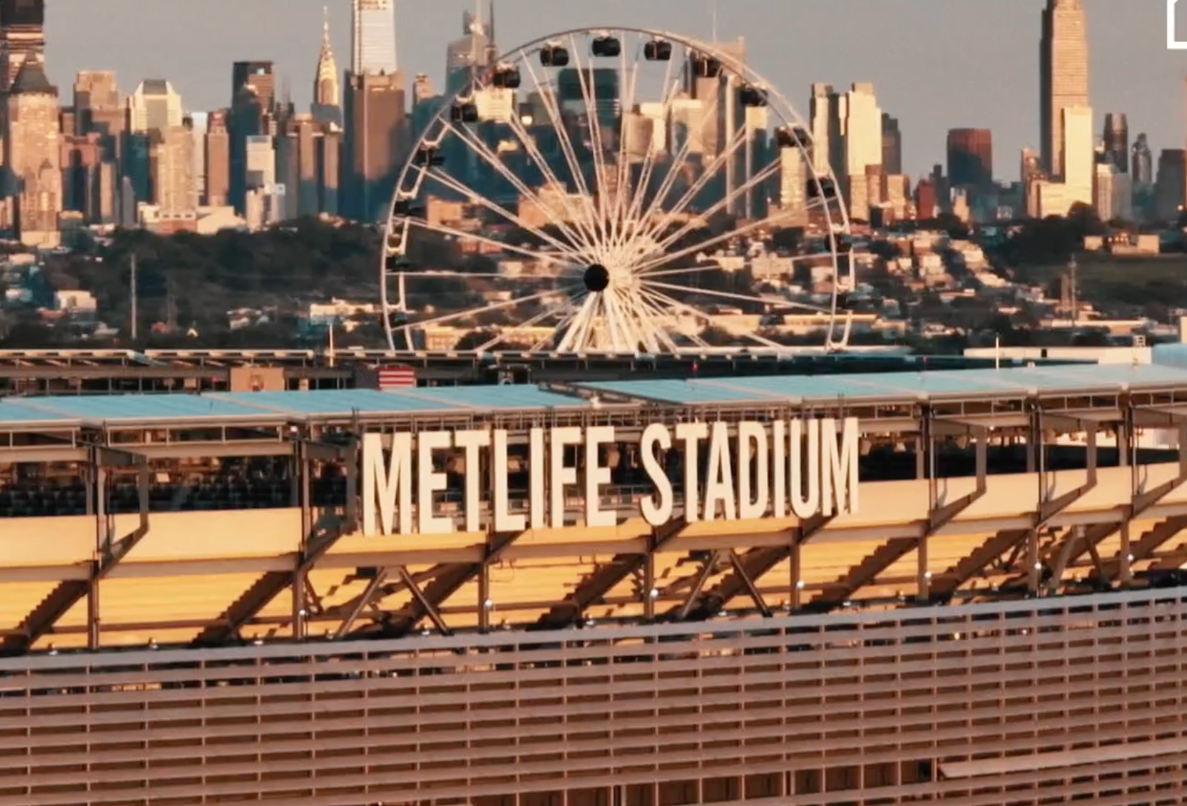 Distant dream: MetLife Stadium in New Jersey, venue for the 2026 World Cup final on 19 July
