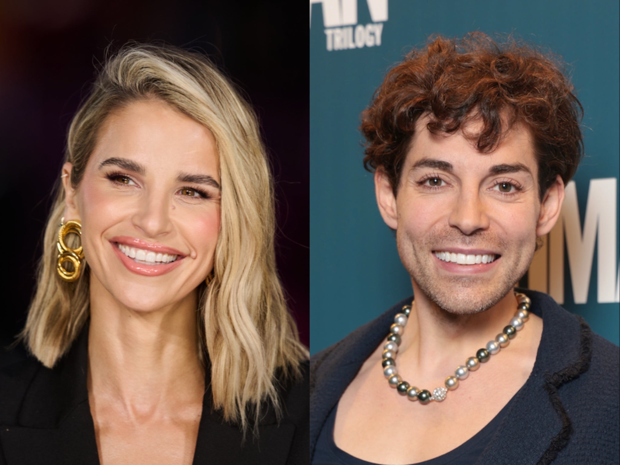 Vogue Williams and Tom Read Wilson are latecomers to the jungle