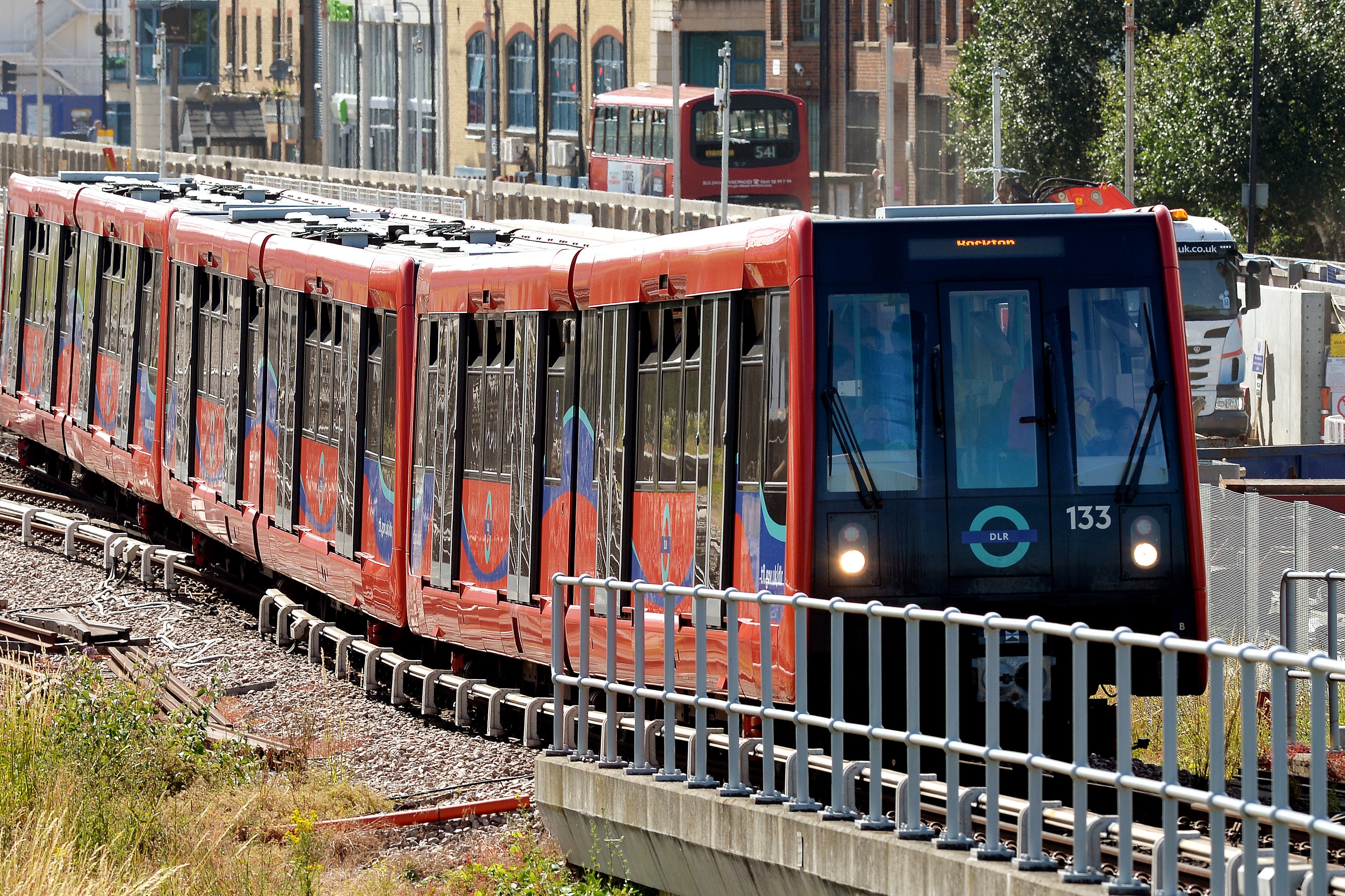 Penalty fares issued on the Docklands Light Railway (DLR) are set to double this year (stock image)