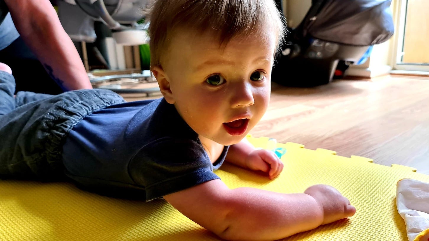 Oliver Steeper was nine months old when he died (Family handout/Leigh Day/PA)