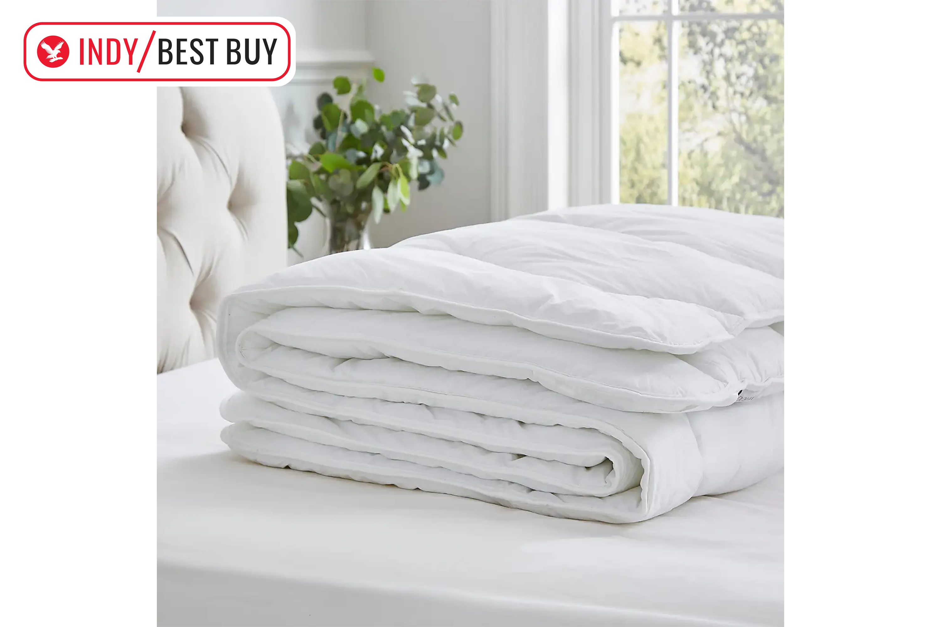 best winter duvet indybest review Dunelm Dorma full forever 15 tog winter duvet, double