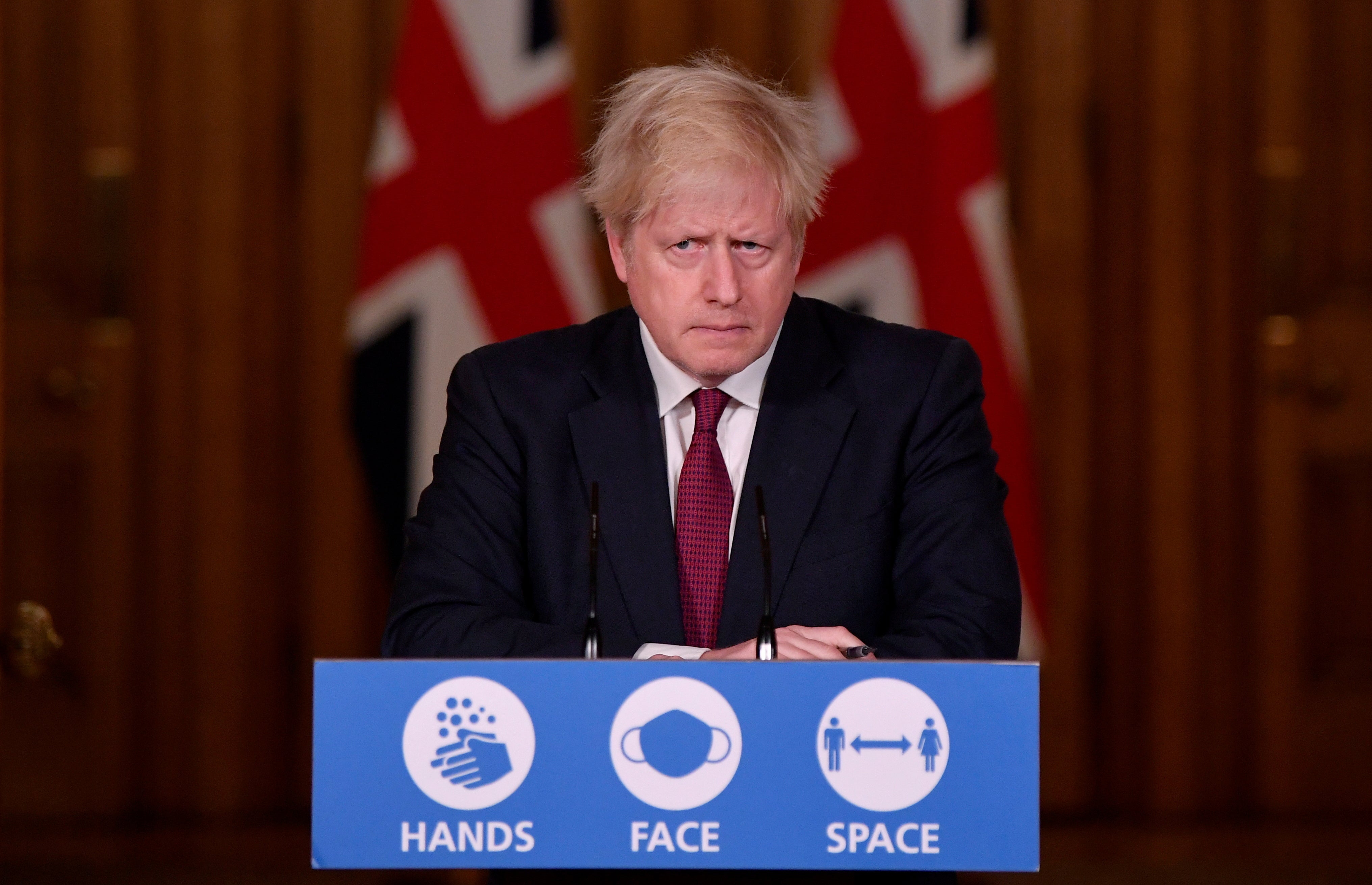 Johnson is facing ongoing criticism over his handling of the pandemic