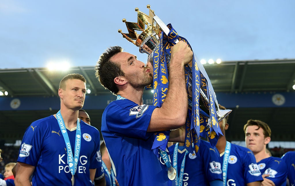 Christian Fuchs lifted the Premier League title with Leicester City in 2016