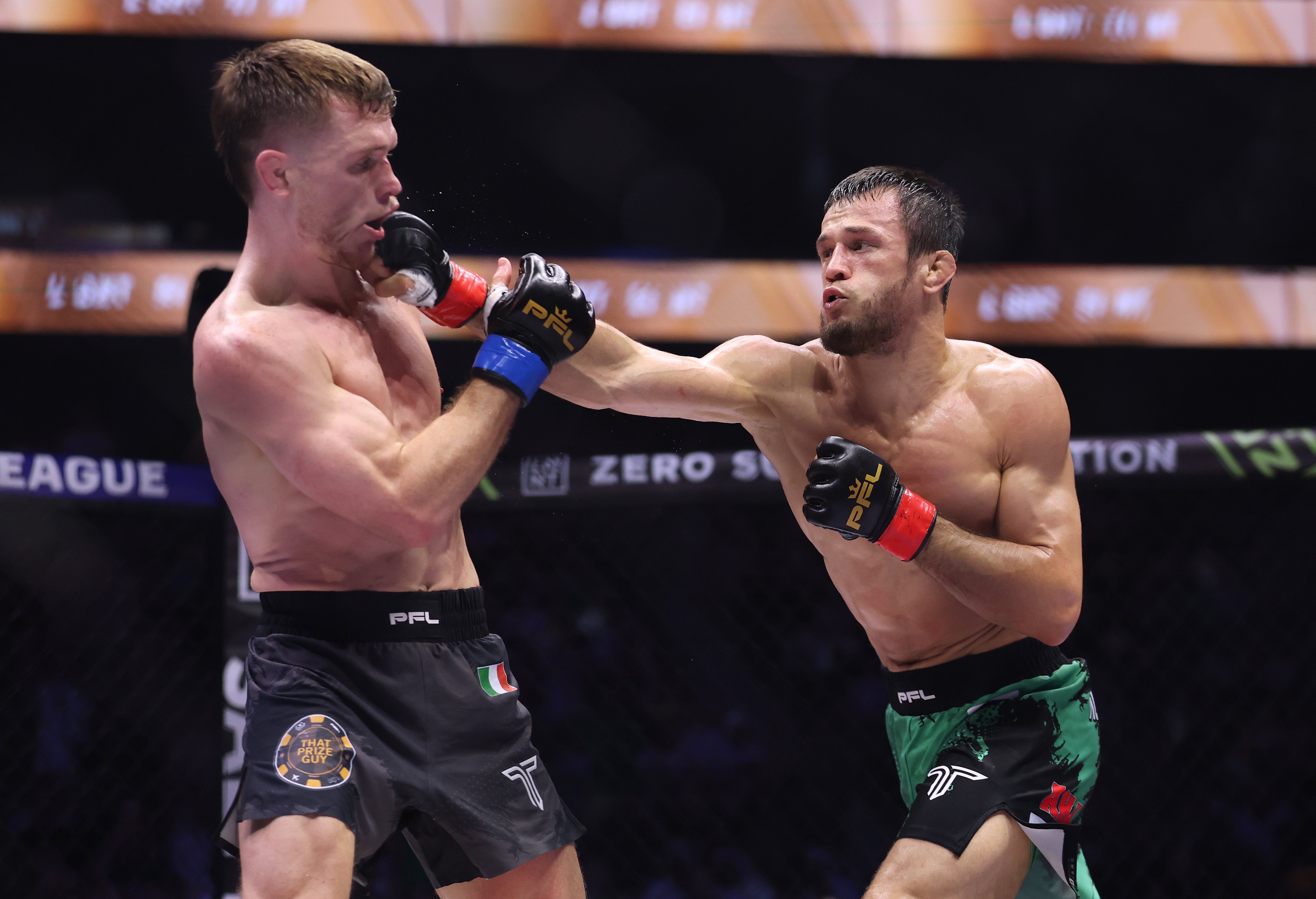 <p>Usman Nurmagomedov is still unbeaten as a professional</p>