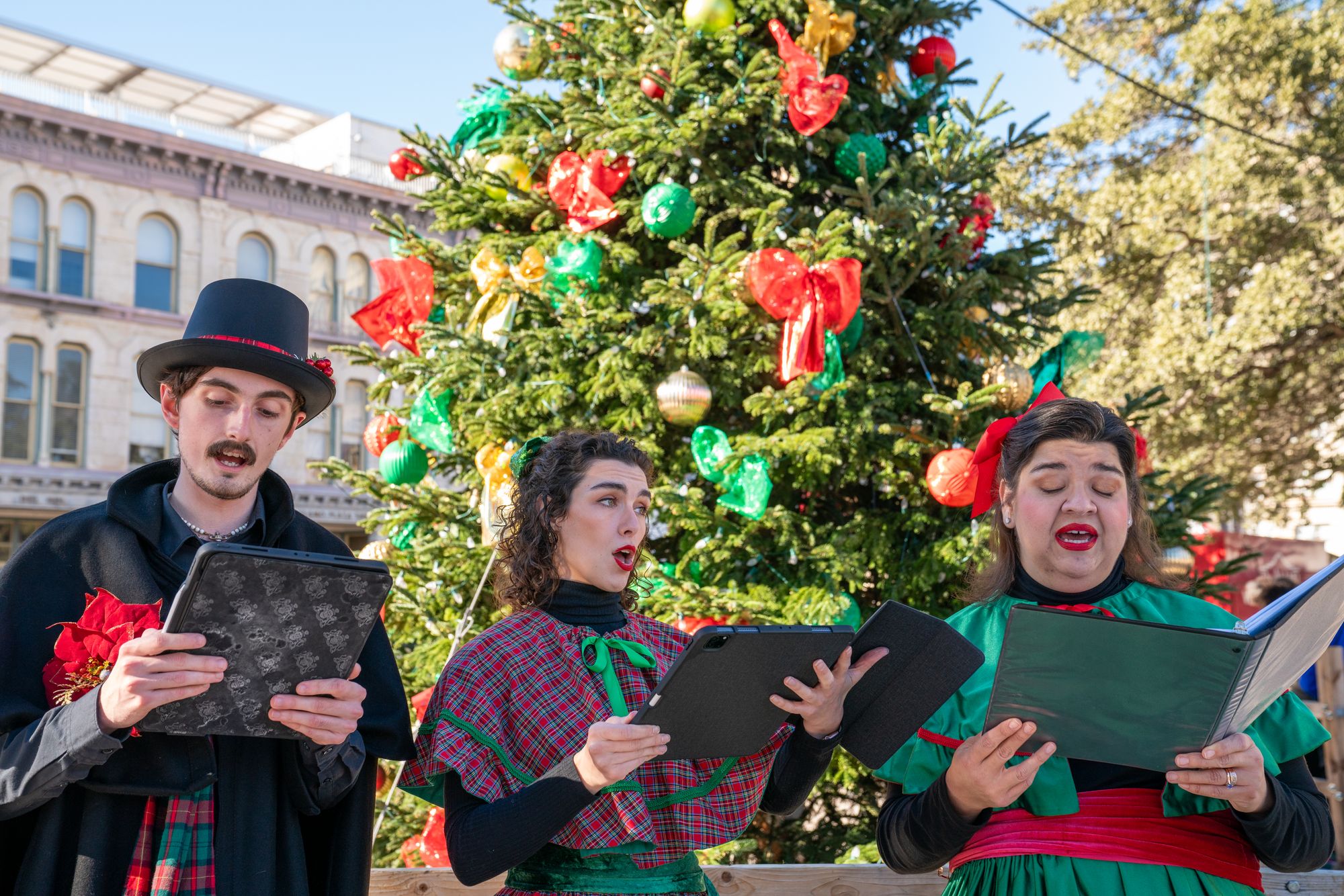 Several blocks of San Antonio become a Christmas wonderland in December
