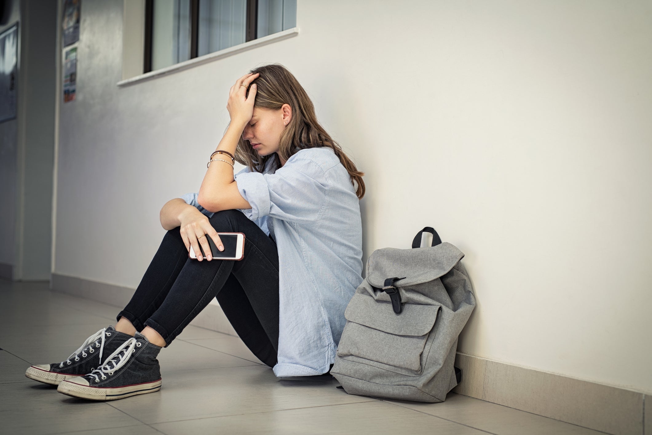 <p>School refusal has reached epidemic proportions in the UK, with 1.28 million children and teens persistently absent</p>