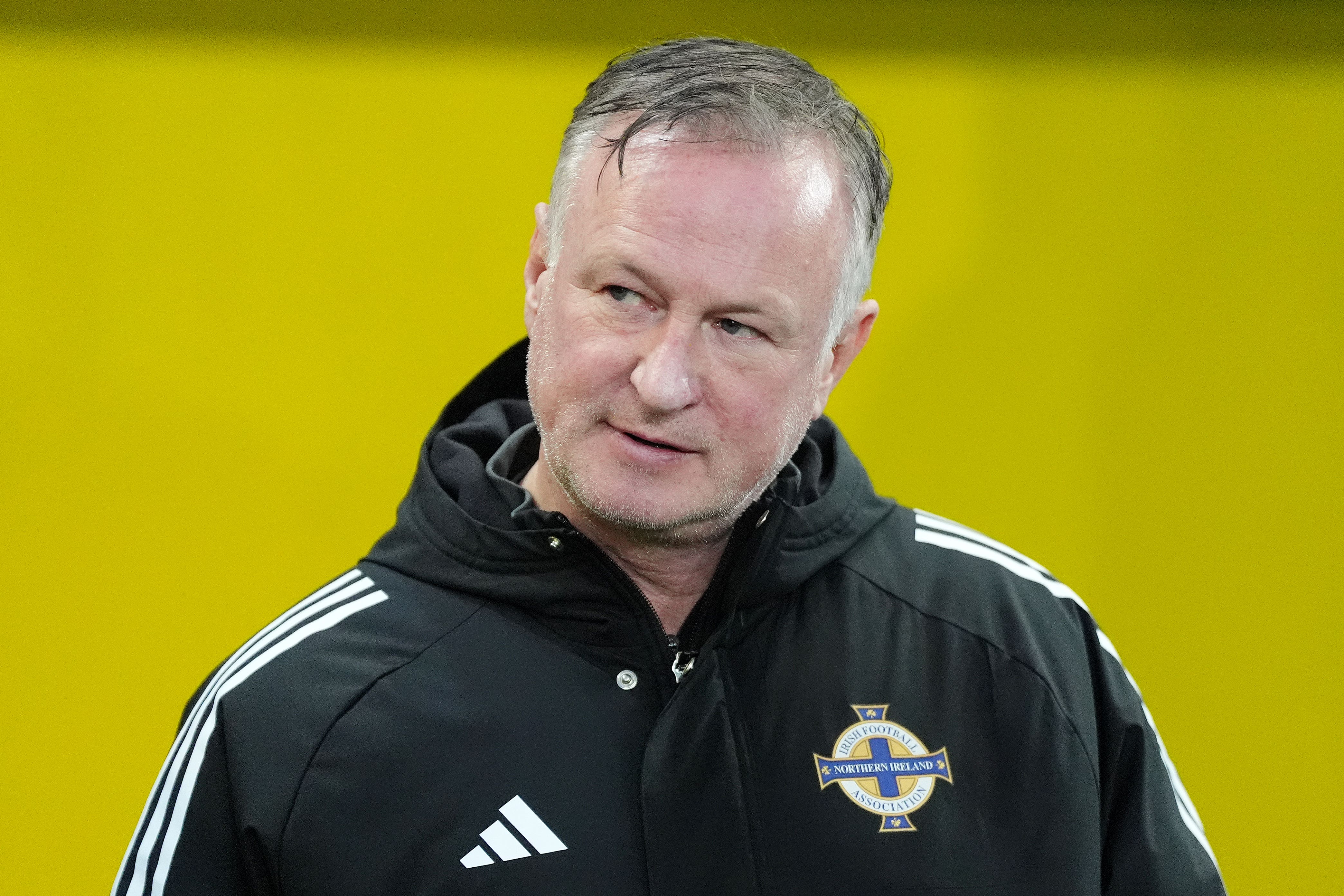 Michael O’Neill believes Northern Ireland can upset Italy (Ben Whitley/PA)