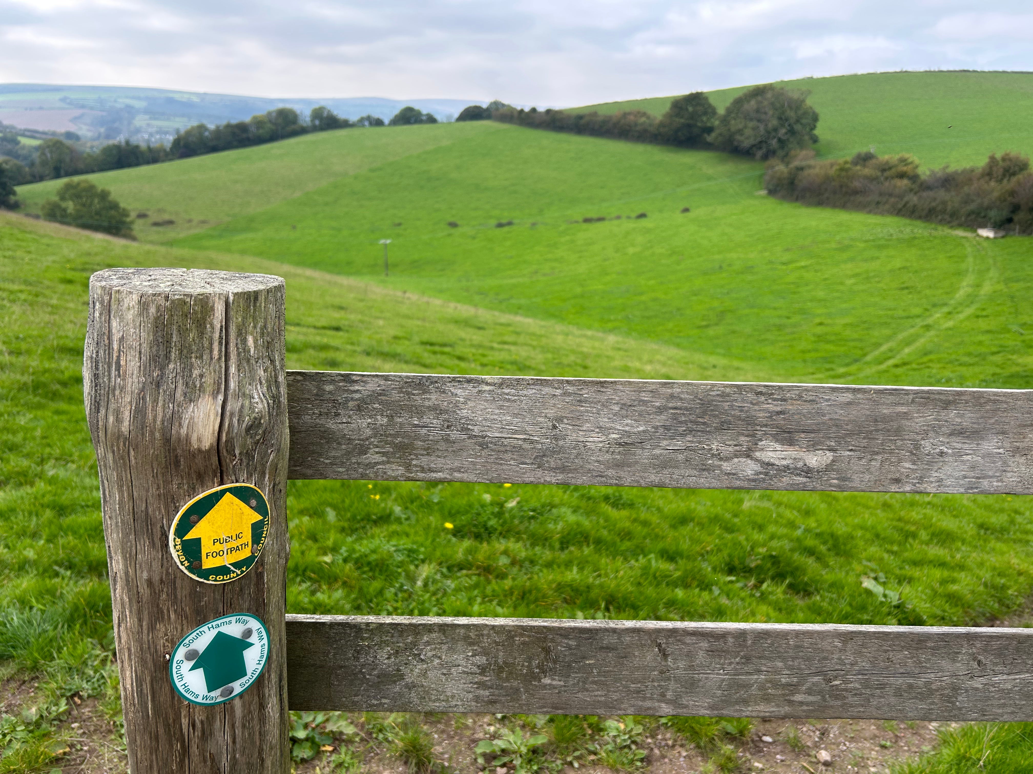 The South Hams Way is made up of existing south Devon paths that have been linked together to form the new route