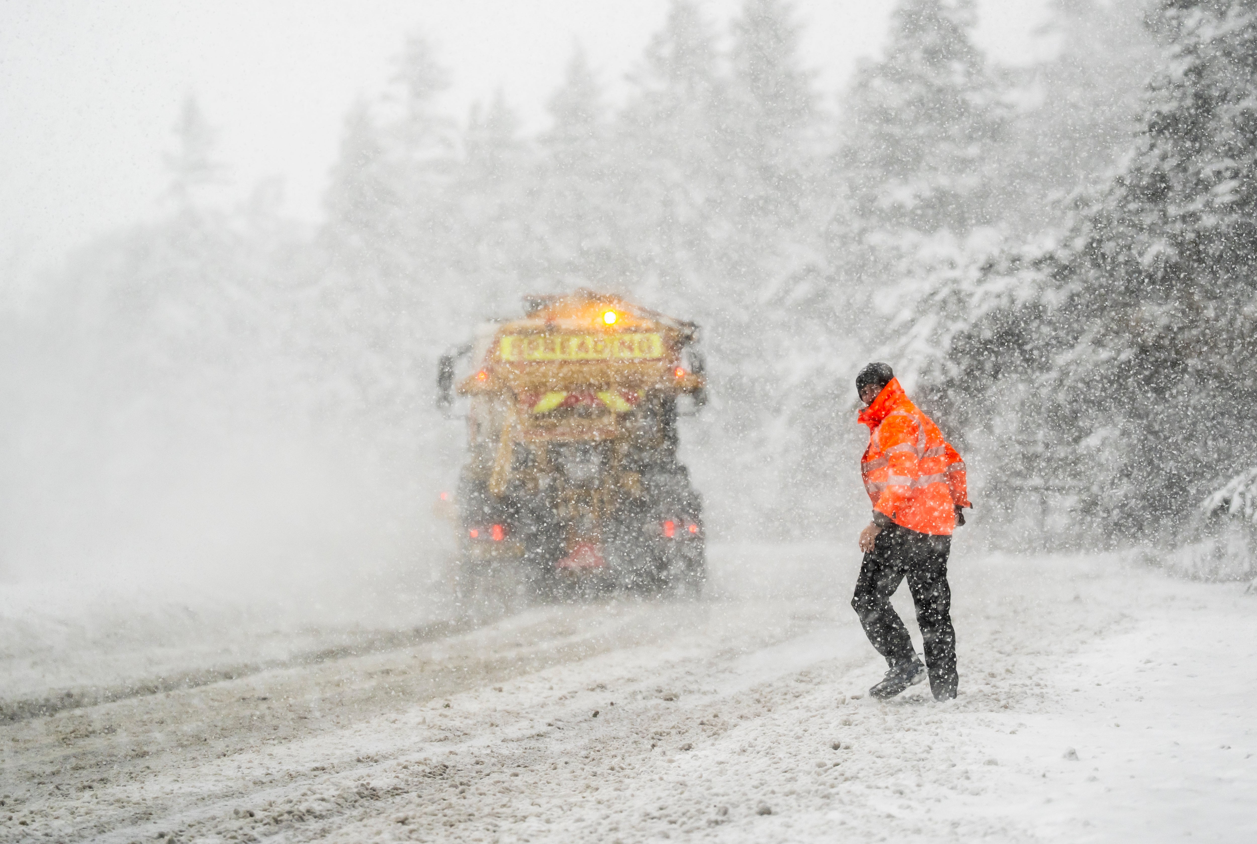 Lows of -11.7C were recorded in Loch Glascarnoch on Thursday night, the coldest night of the season so far