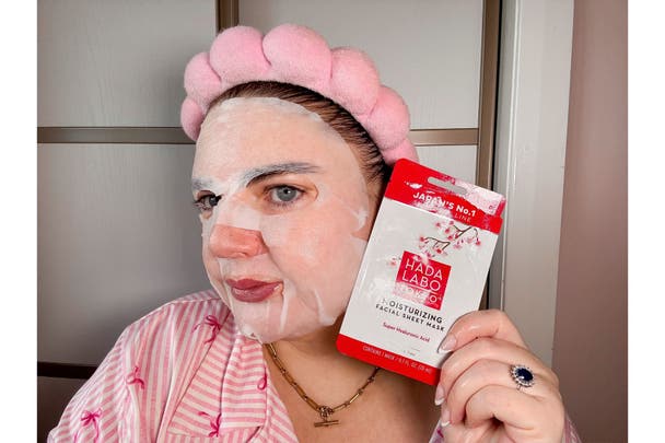 best sheet mask indybest review Hada Labo Tokyo moisturising sheet mask