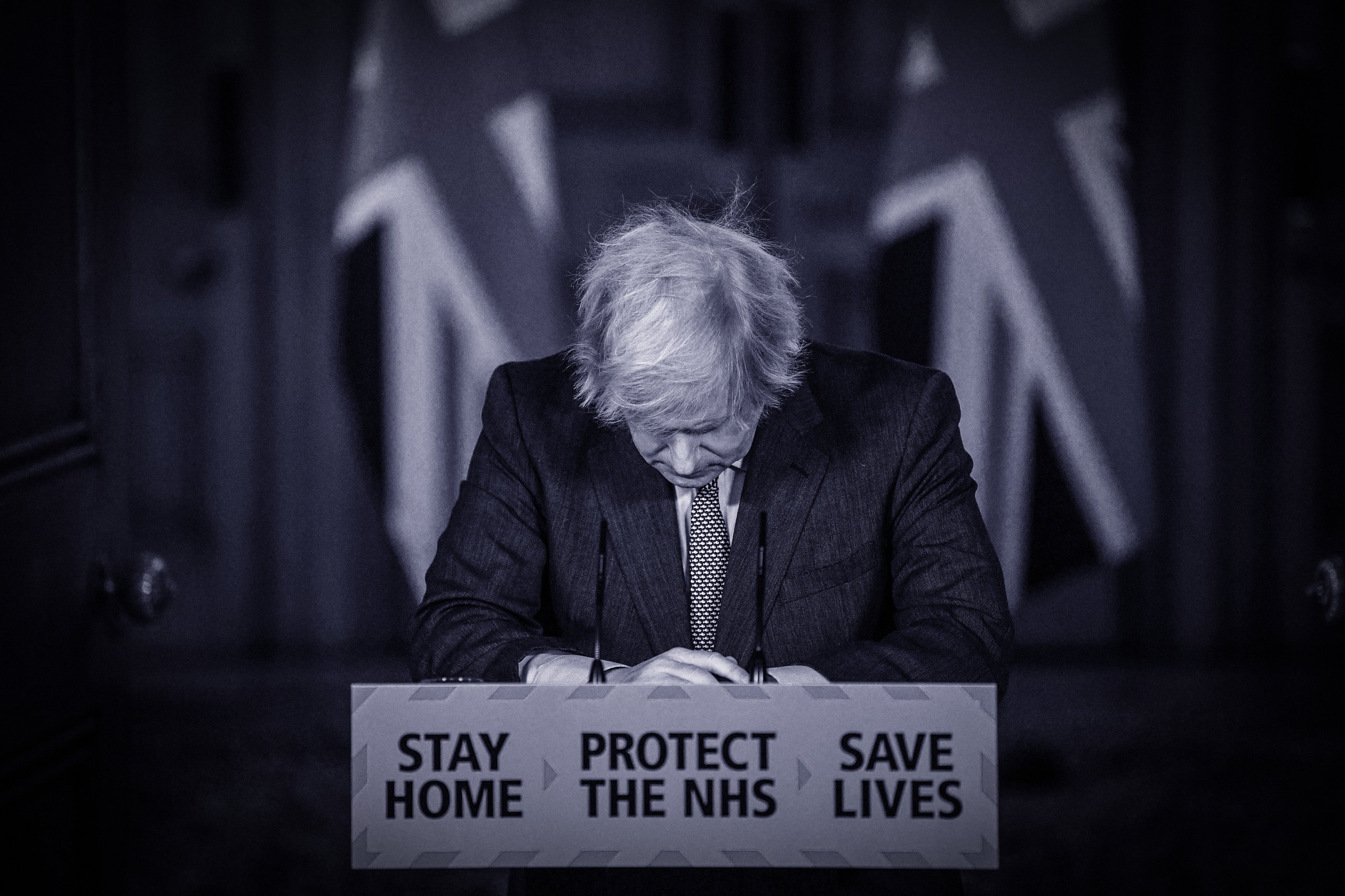 Boris Johnson himself was almost killed by the coronavirus but this did not heighten his sense of its potency