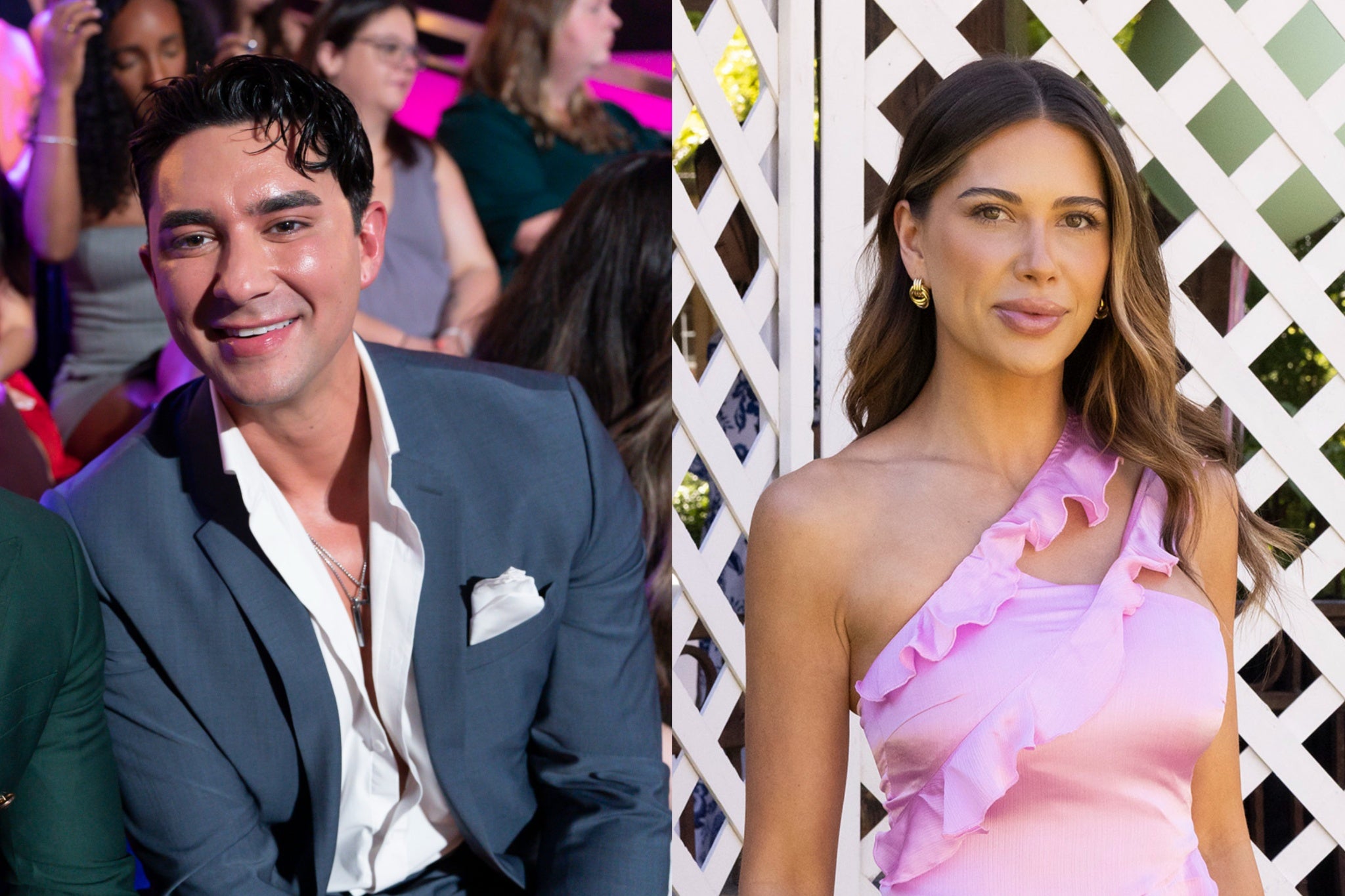 Brunette (left) told Engemann he was attracted to her during a crossover episode of ‘Vanderpump Villa’ and ‘SLOMW’