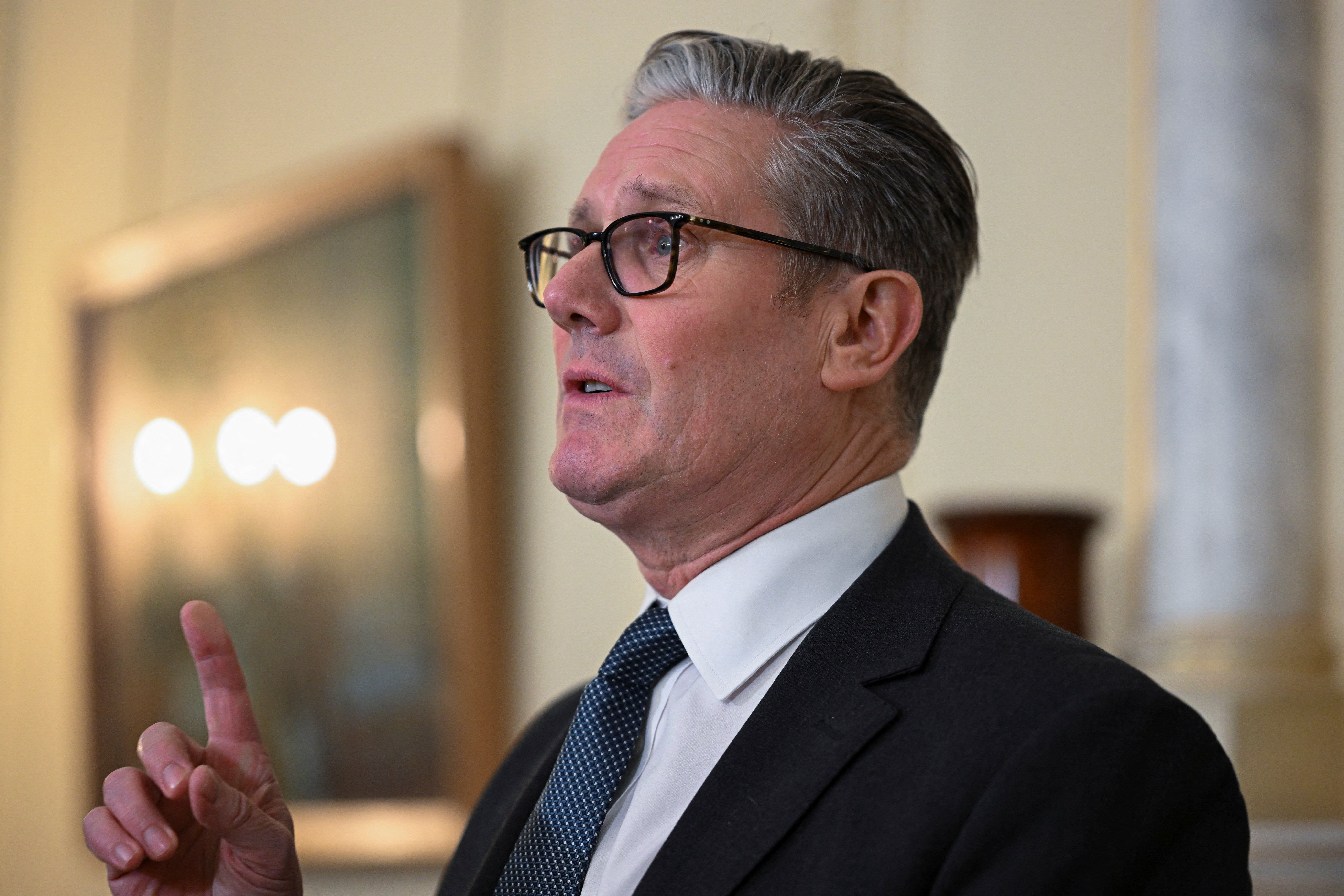 The Prime Minister said it will be ‘a Labour Budget with Labour values’ as he expressed optimism for the future despite widespread gloom about the UK’s economic prospects among the public (Jaimi Joy/PA)