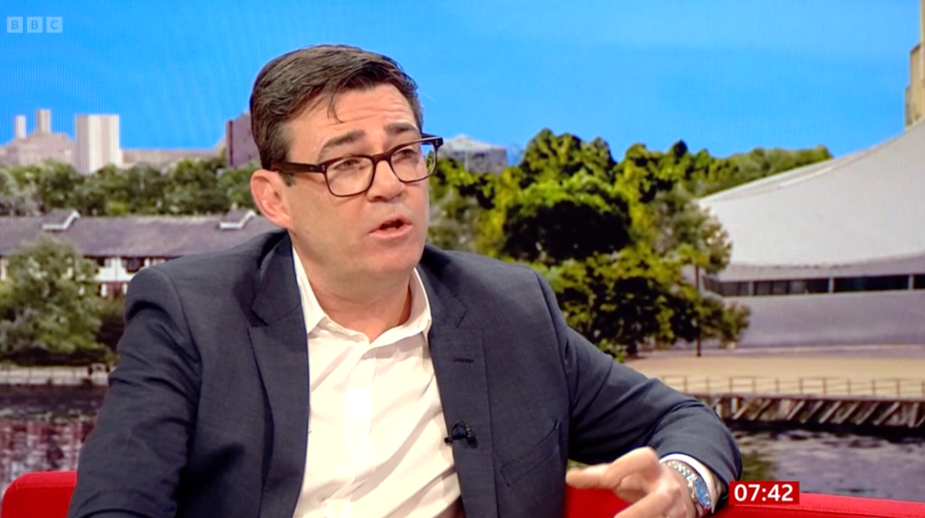 Andy Burnham has refused to rule out challenging Keir Starmer as PM