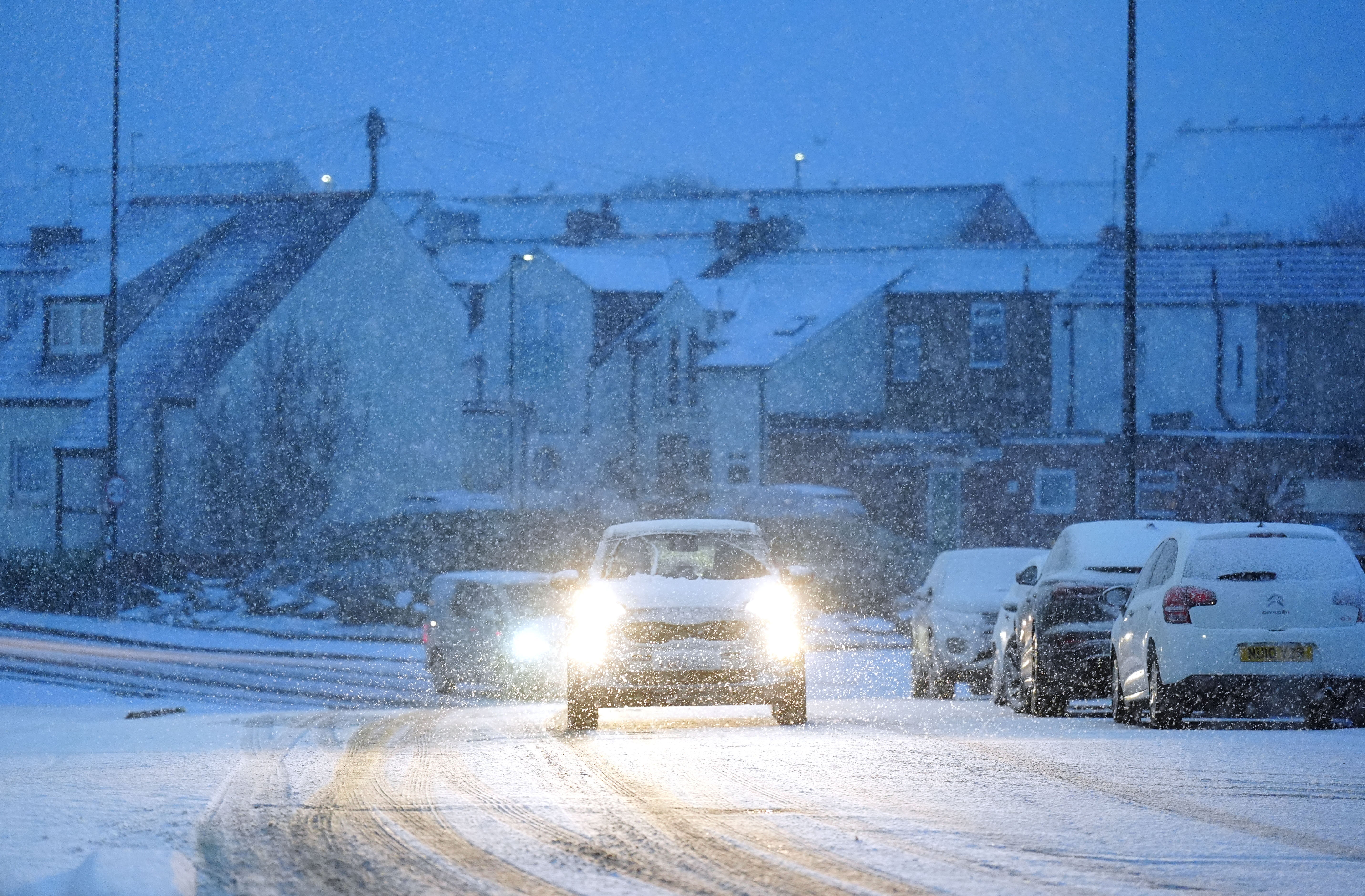 Up to 25cm of snow is expected to settle on high ground, particularly across the North York Moors as the forecaster warned some could face significant travel disruption and potential power cuts