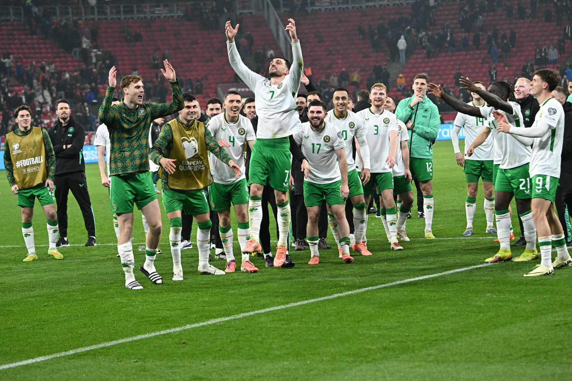 The Republic of Ireland are still hoping to progress to the World Cup