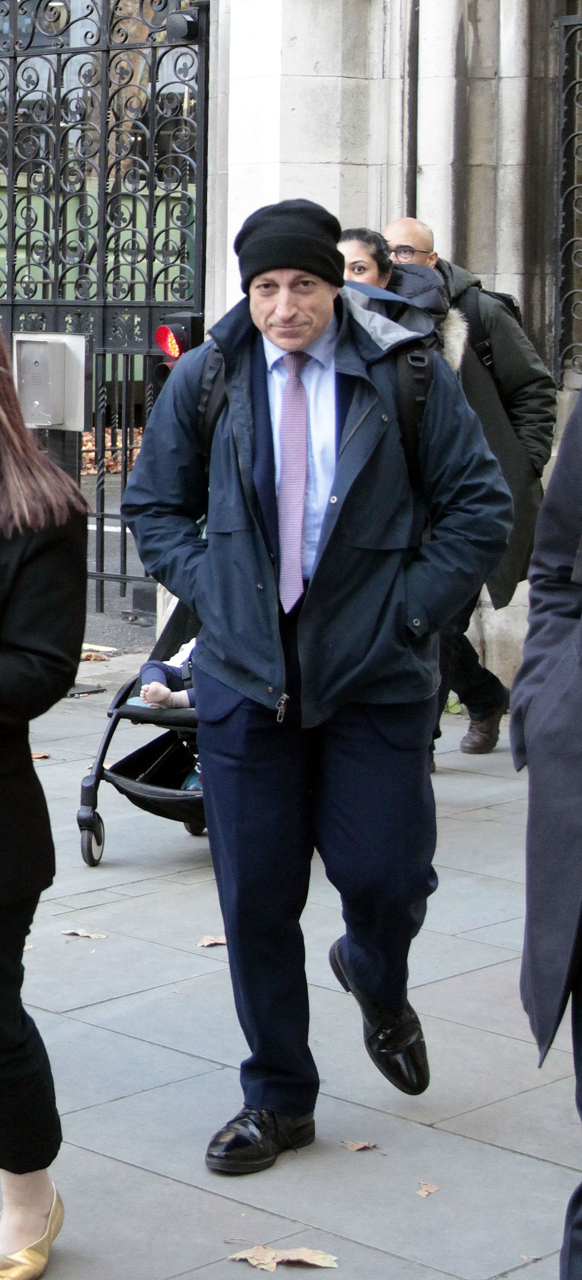 Fares Haddad outside court