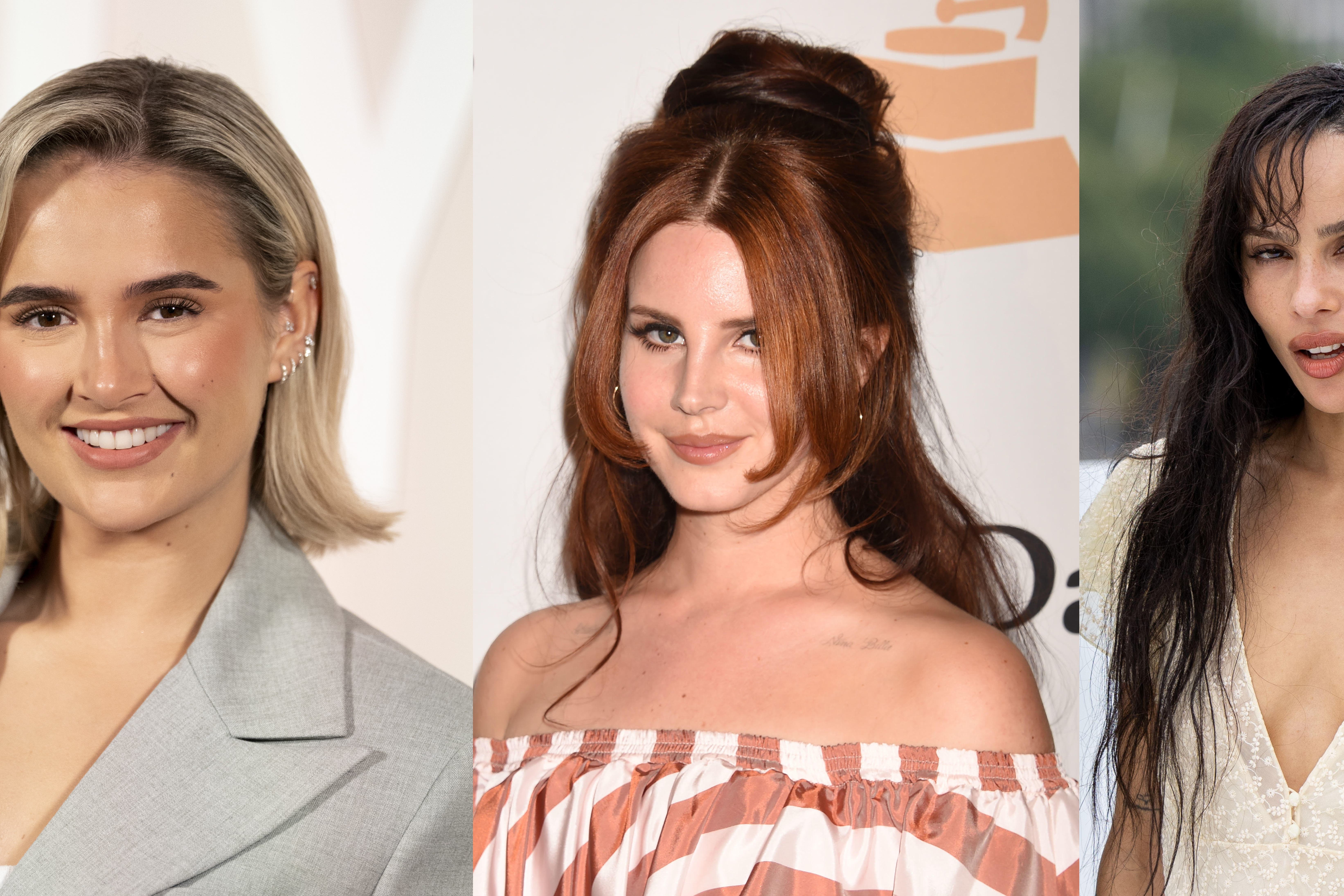 Molly-Mae, Lana Del Rey and Zoë Kravitz are among the celebrities sporting the trending dos (Ben Whitley/Alamy/PA)