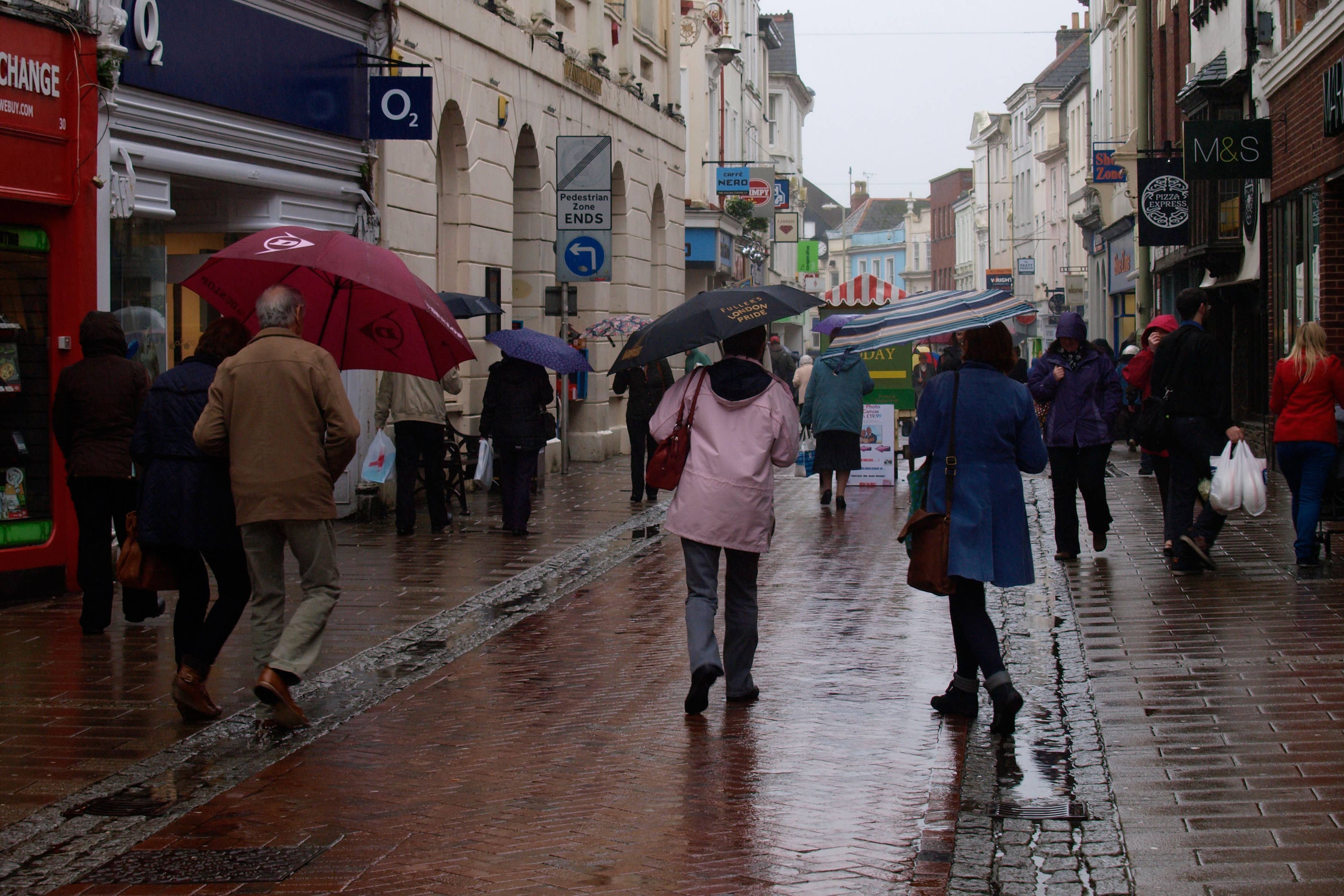 Retail sales fell unexpectedly last month for the first time since May in the latest sign of consumer caution ahead of the Budget (Alamy/PA)