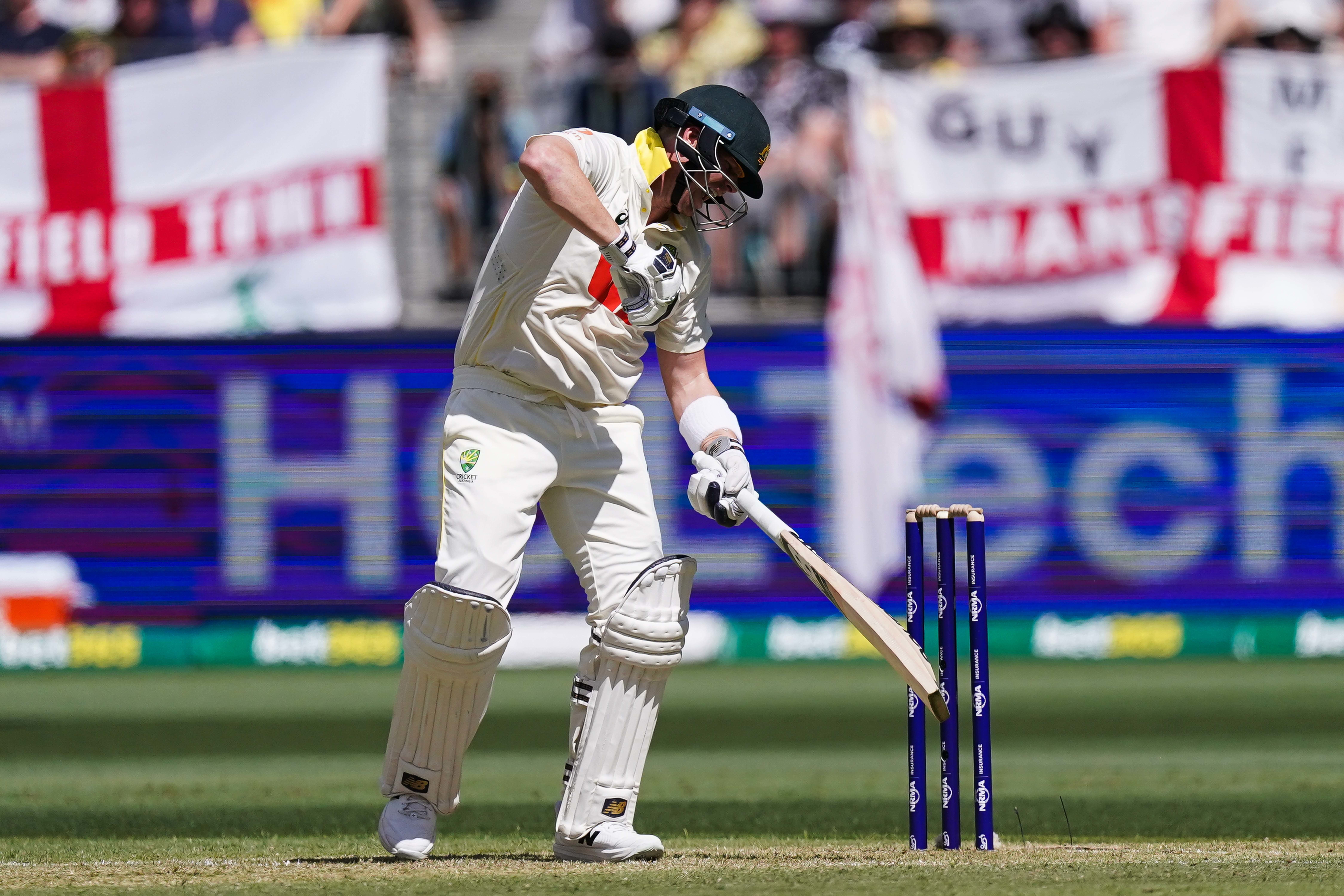 Australia failed a trial by fire as England brought the heat in Perth
