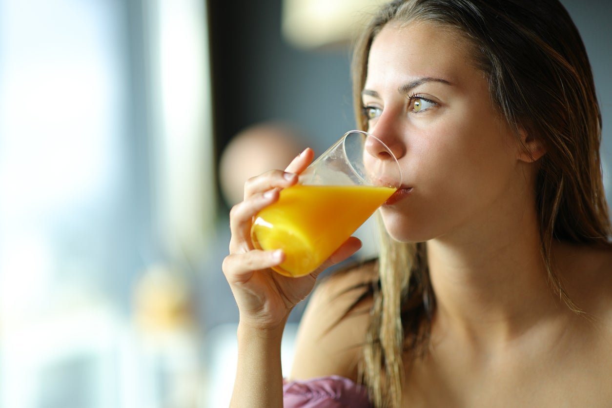 Previous findings suggested that daily orange juice drinking can reduce blood pressure in young adults
