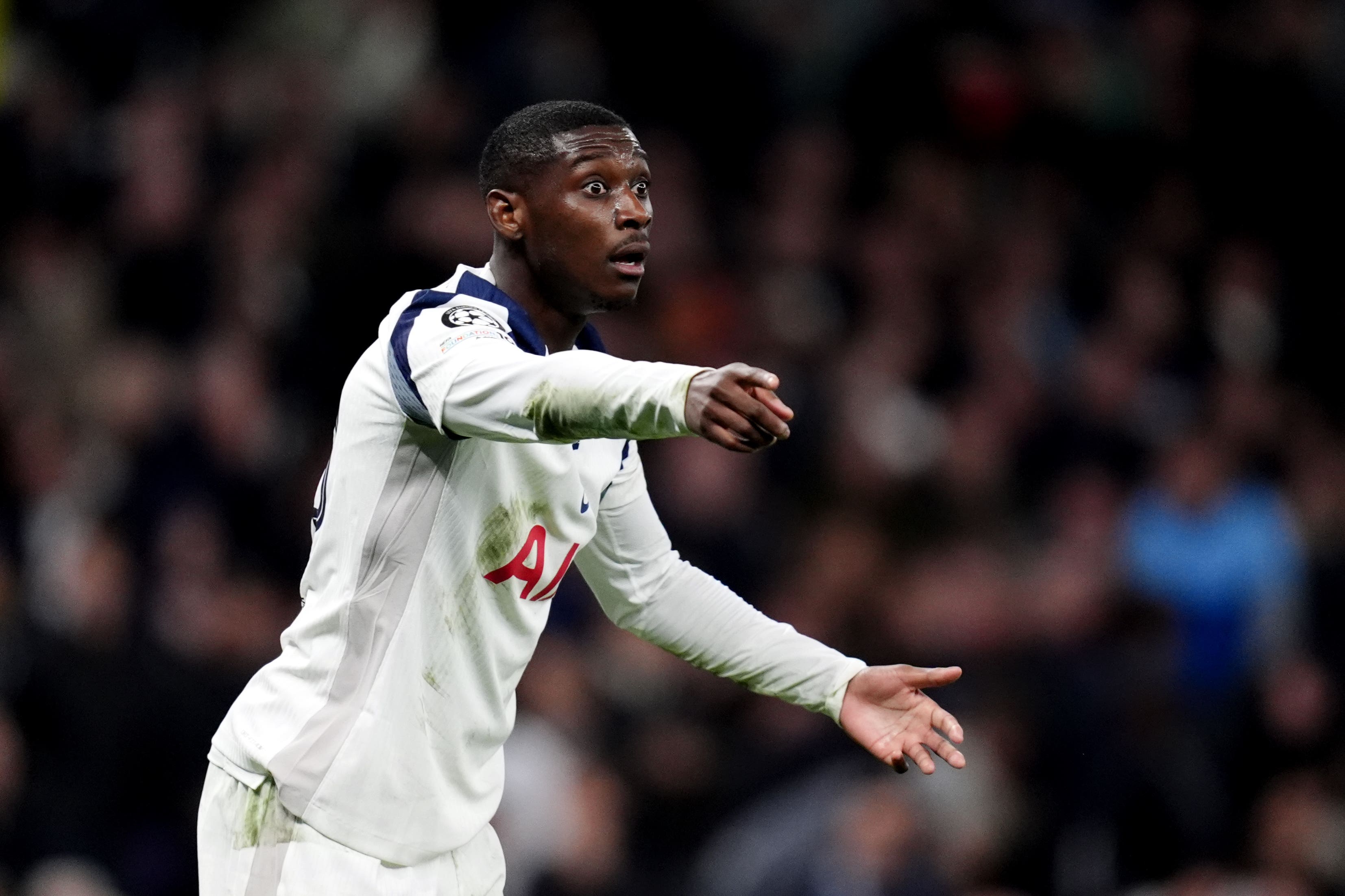 Randal Kolo Muani has recovered from a jaw injury (John Walton/PA)