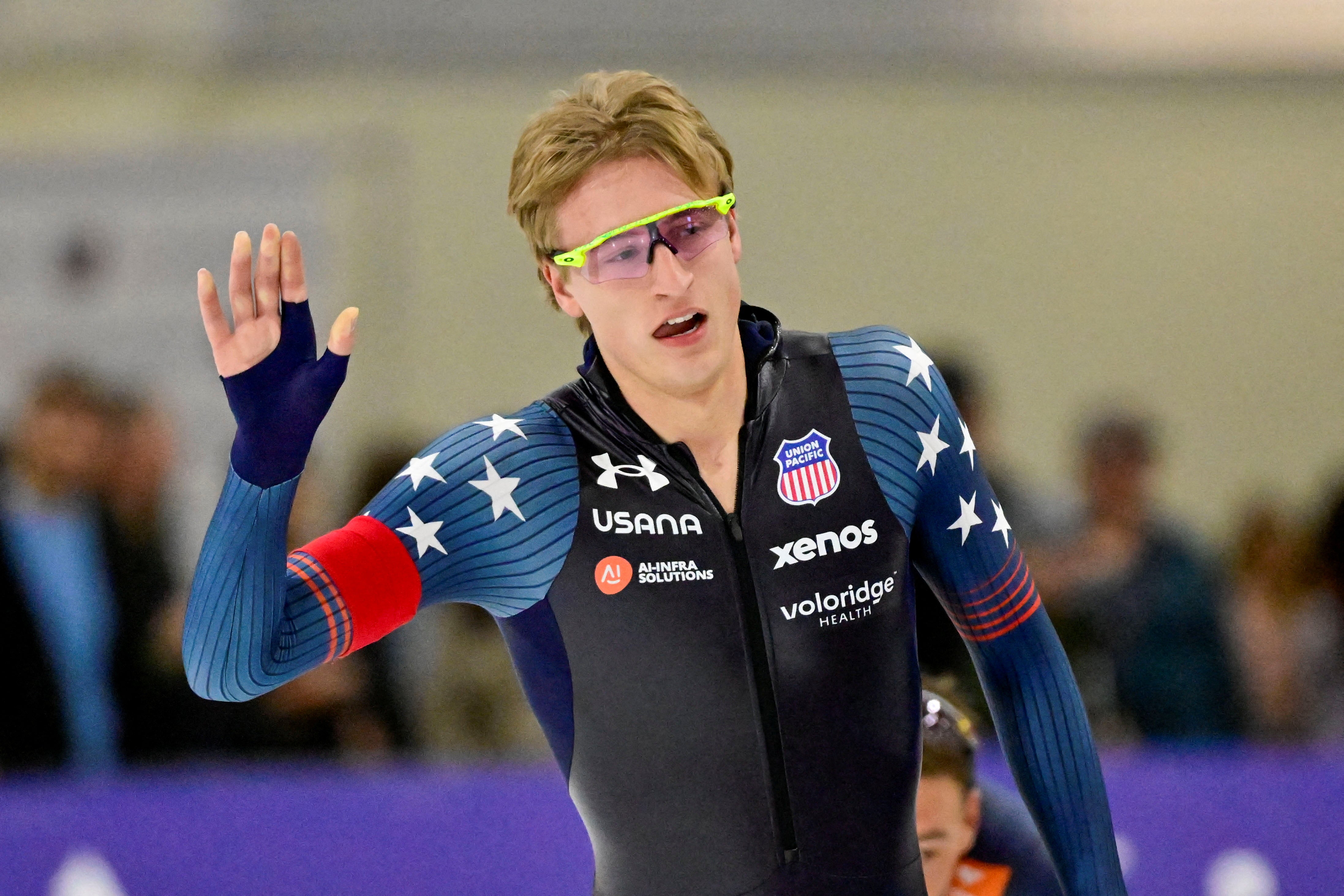 Jordan Stolz has faced challenges in the lead up to the Winter Olympics
