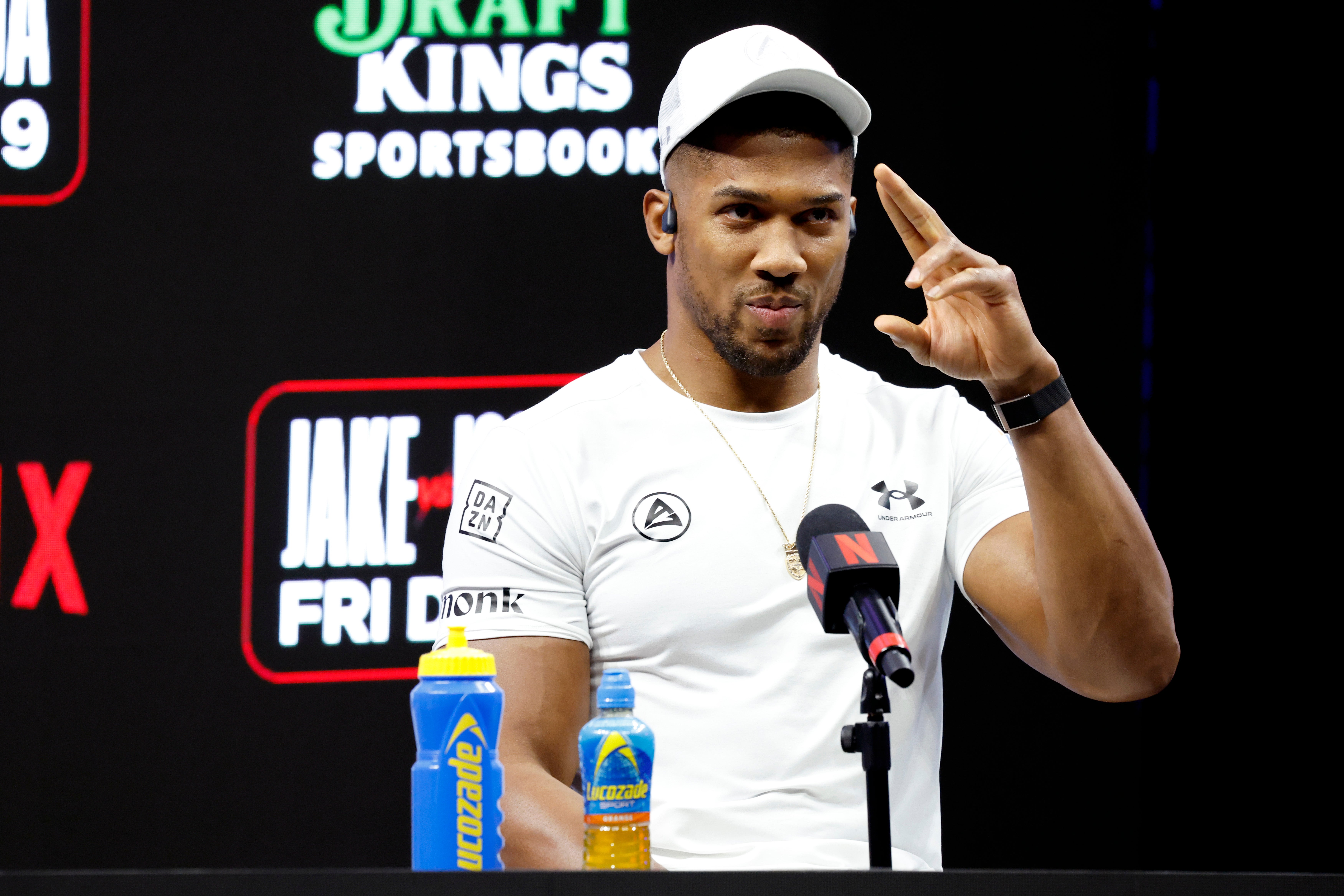 Anthony Joshua vows to ‘save boxing’ by beating Jake Paul in Netflix fight