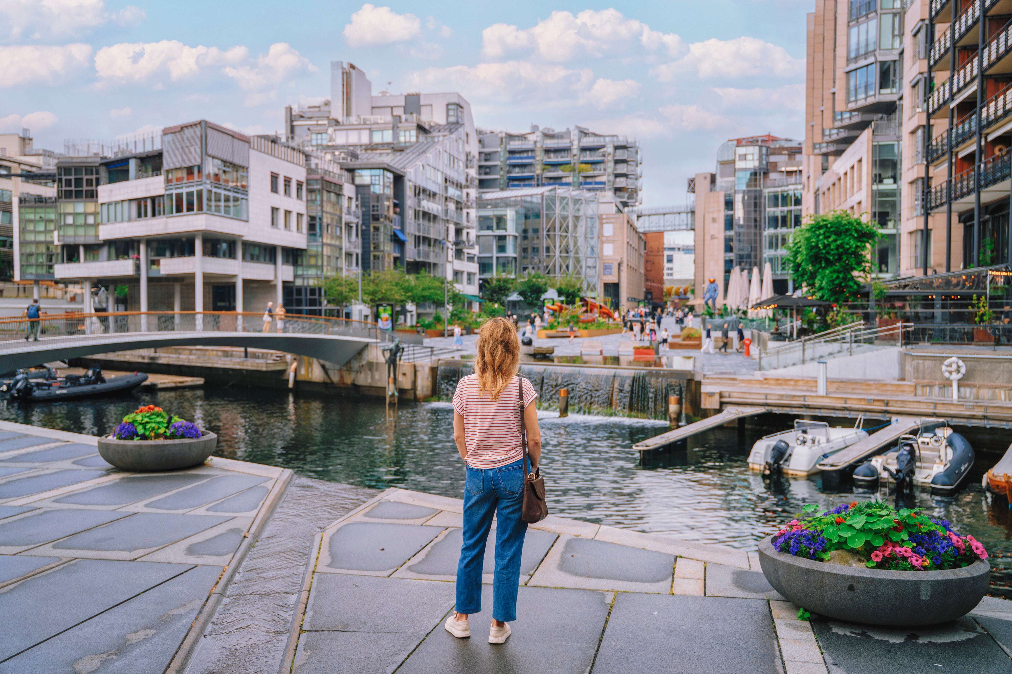 A harbour in Oslo – our dual-national reader travels to Norway regularly