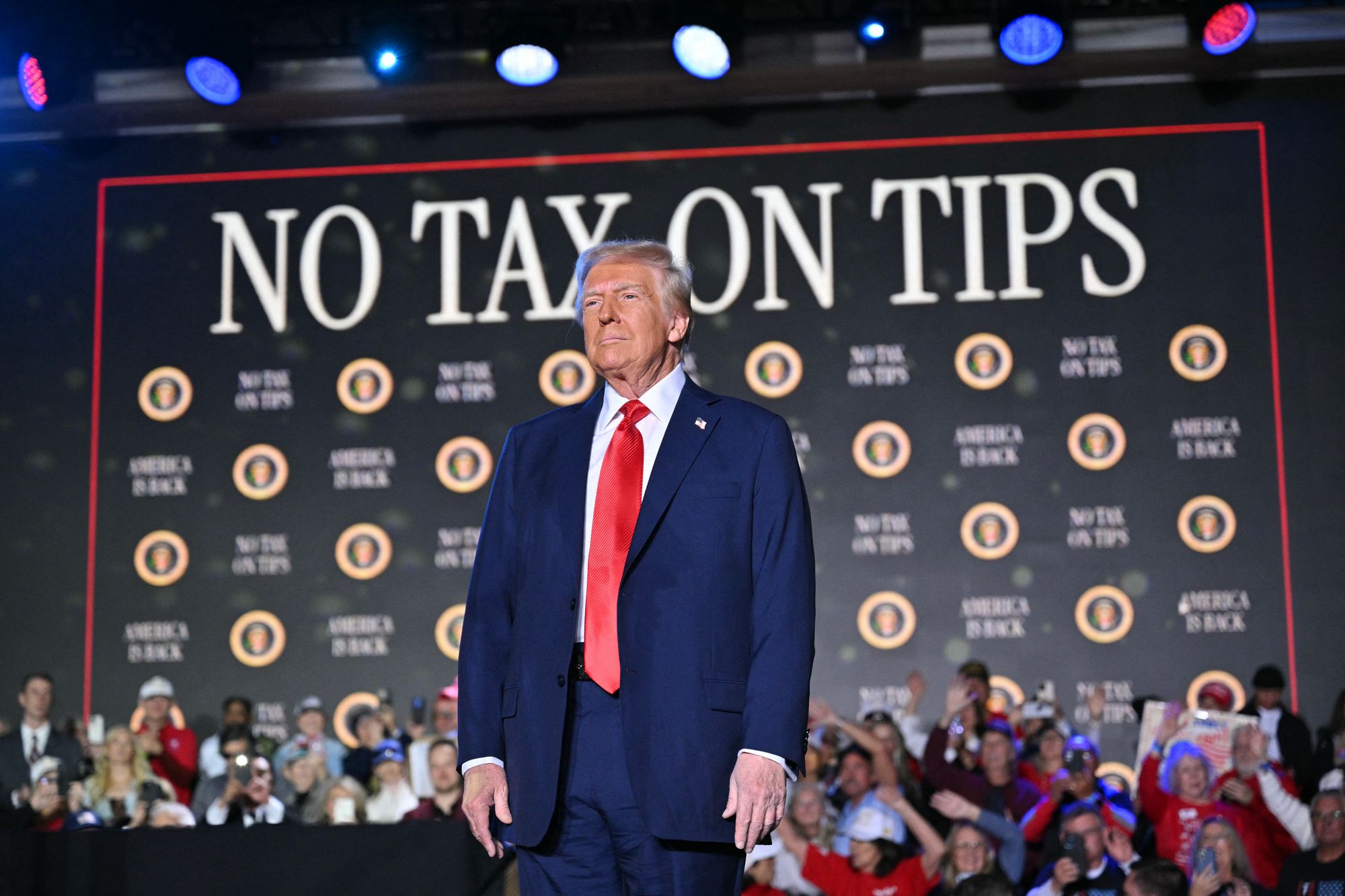 The ‘no tax on tips’ law was a provision included in President Donald Trump’s signature “One Big Beautiful Bill Act,” and a key pledge of his 2024 presidential campaign
