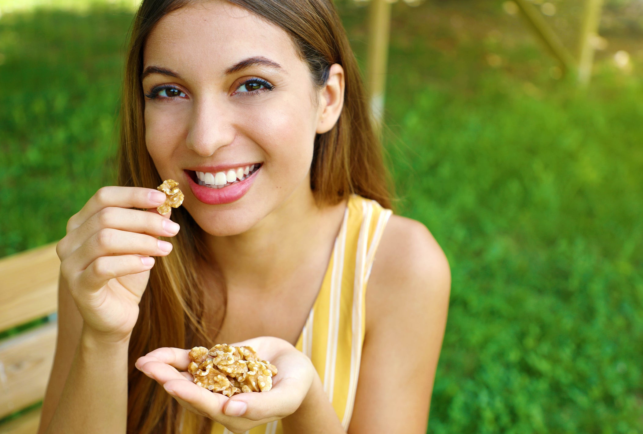 Walnuts have crucial fats and antioxidants that have been shown to protect brain and heart health